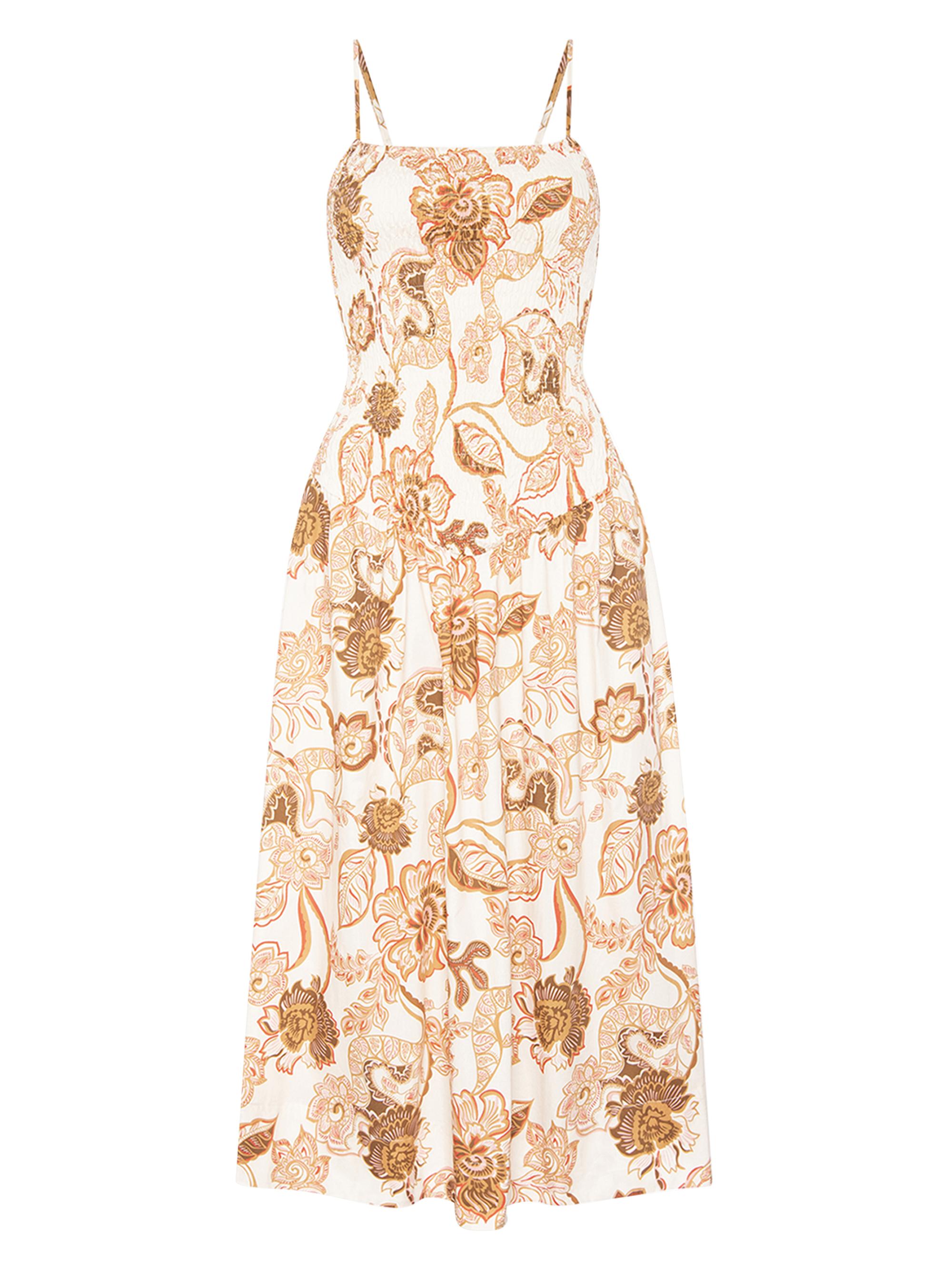 Misa Los Angeles Women's Roxie Basque-Waist Midi-Dress