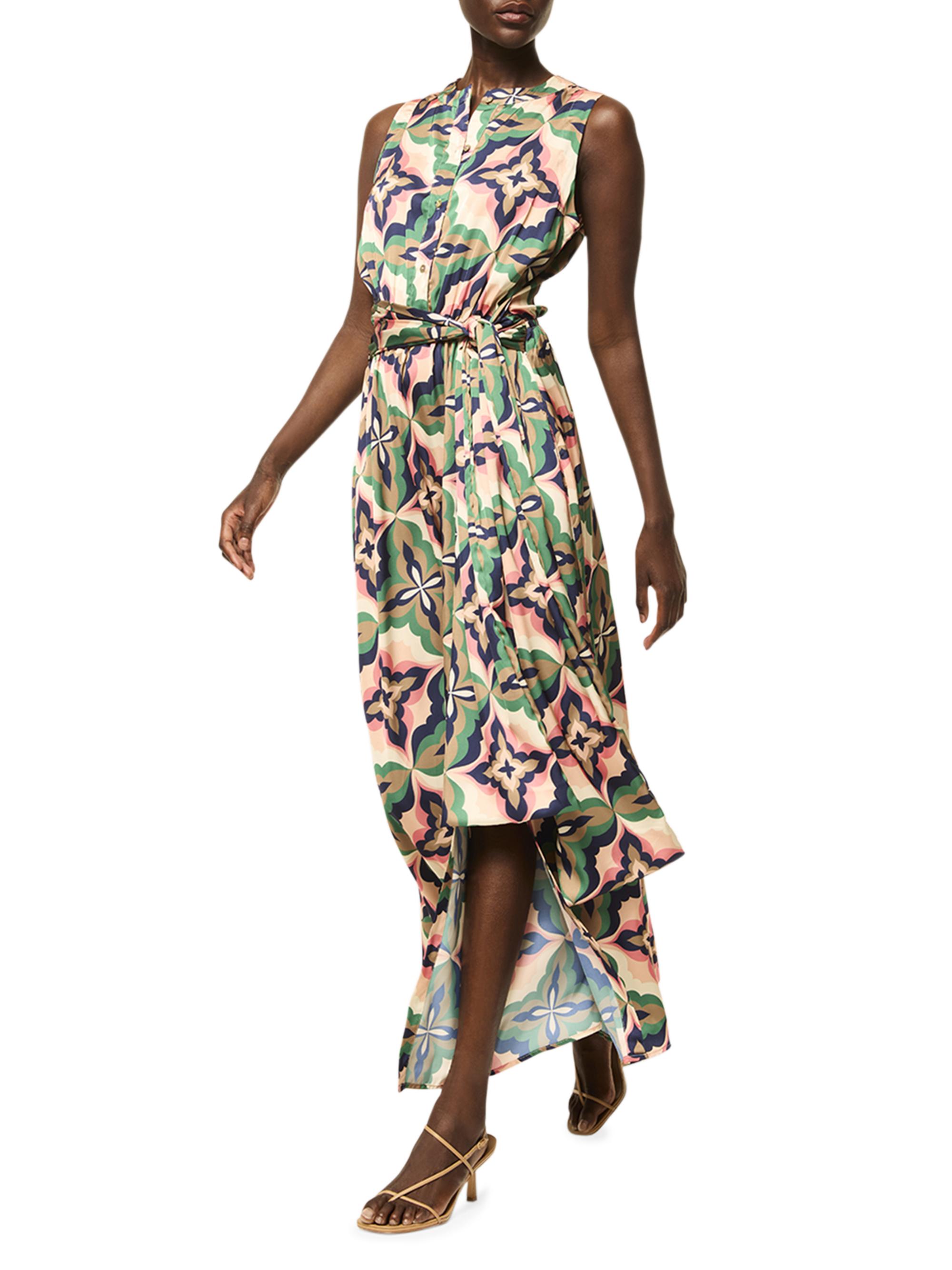 Misa Los Angeles Anabella Mosaic Tile Maxi Dress | Saks Fifth Avenue