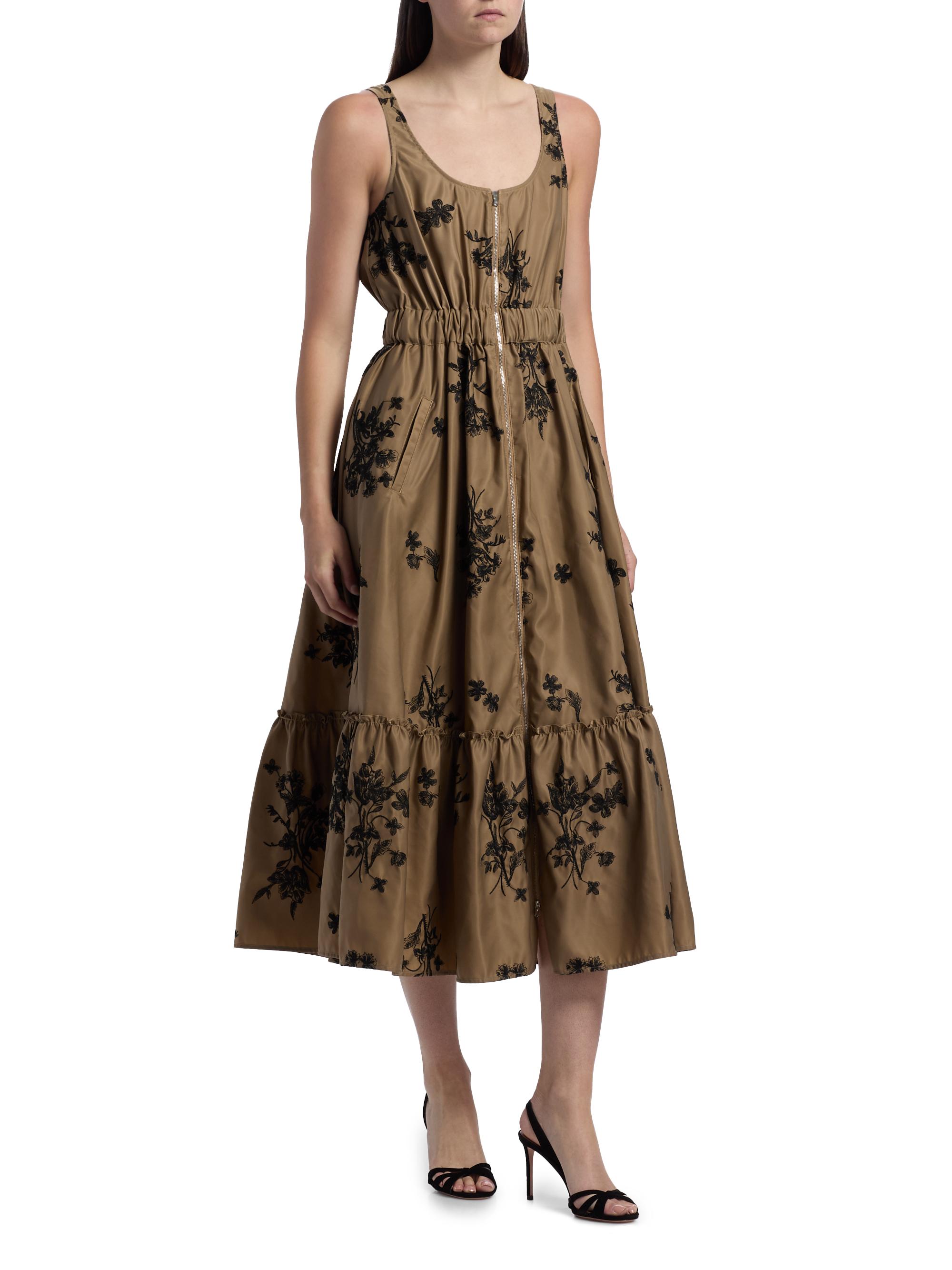 Cinq à Sept Wildflower Whimsy Vernetta Midi-Dress | Saks Fifth Avenue