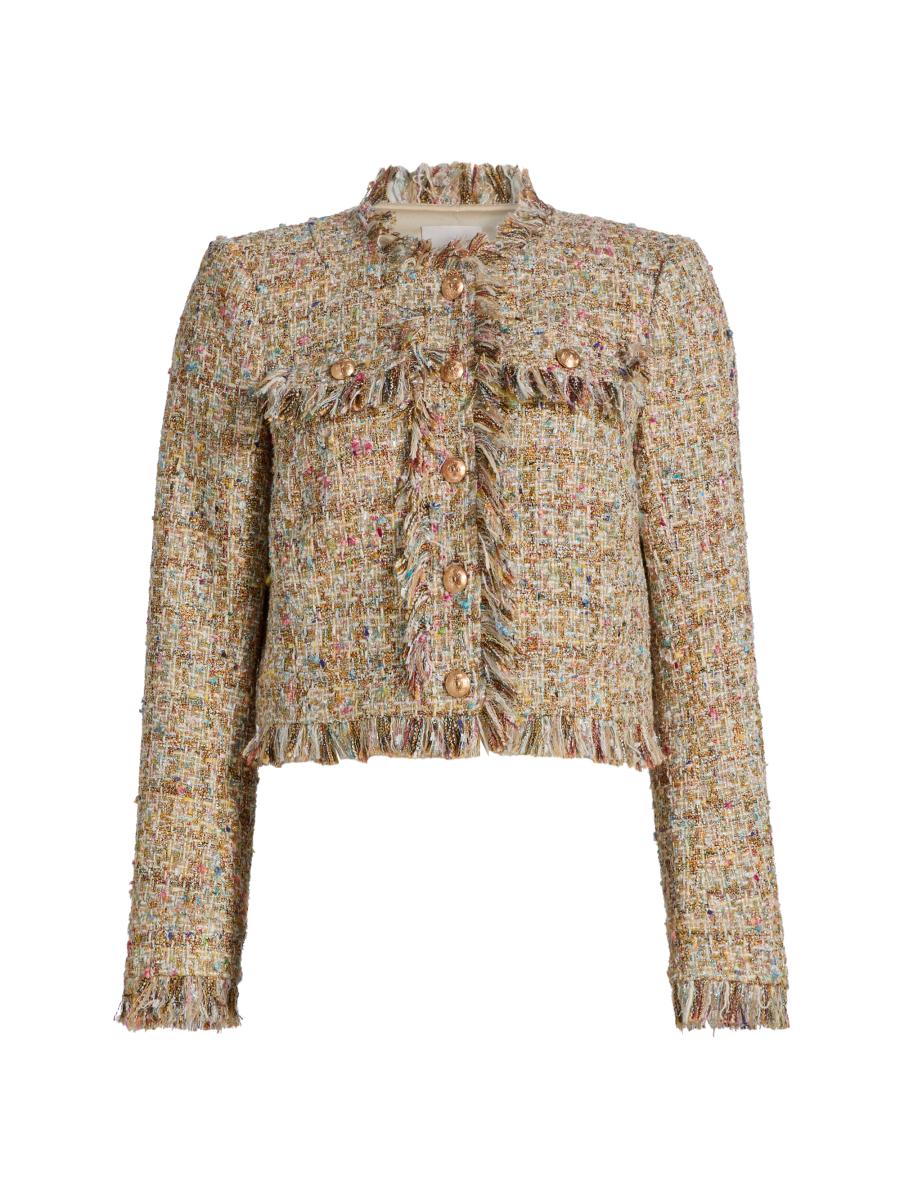 Cinq à Sept Adeline Clarise Bouclé Tweed Jacket | Saks Fifth Avenue