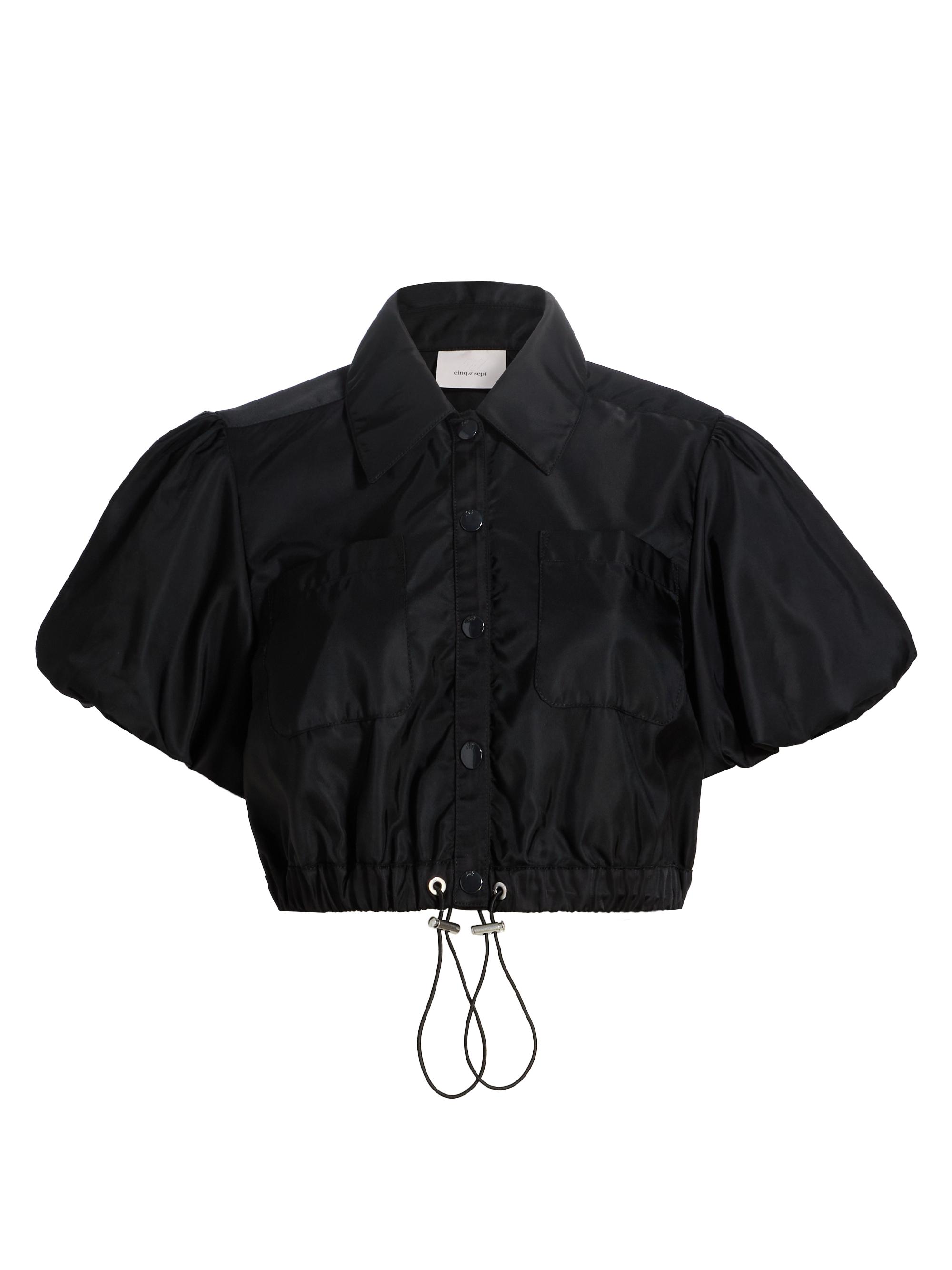 Cinq à Sept Sirani Nylon Crop Jacket | Saks Fifth Avenue