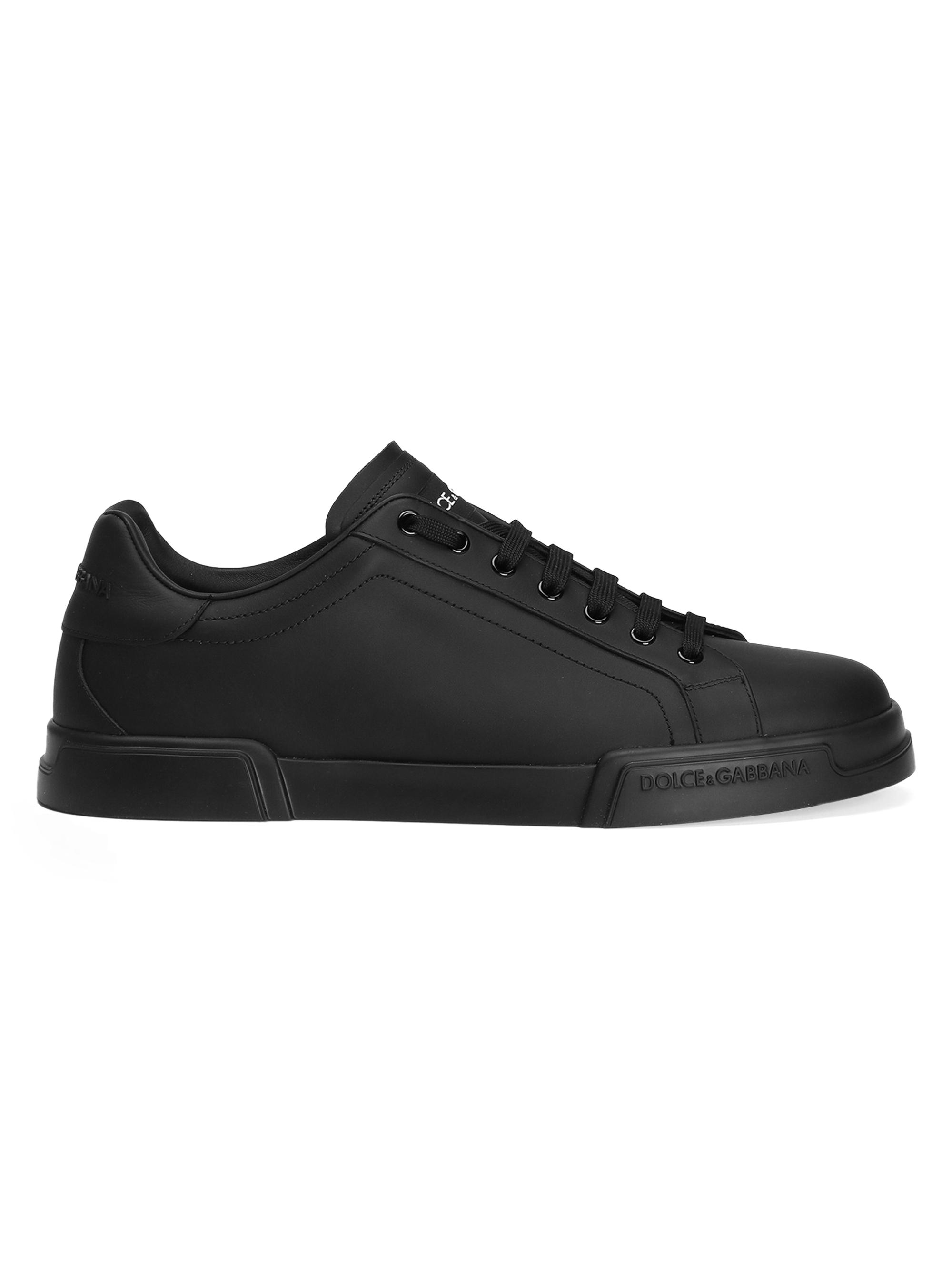 Dolce & Gabbana Men's Portofino Light Low-Top Sneakers - Nero Nero