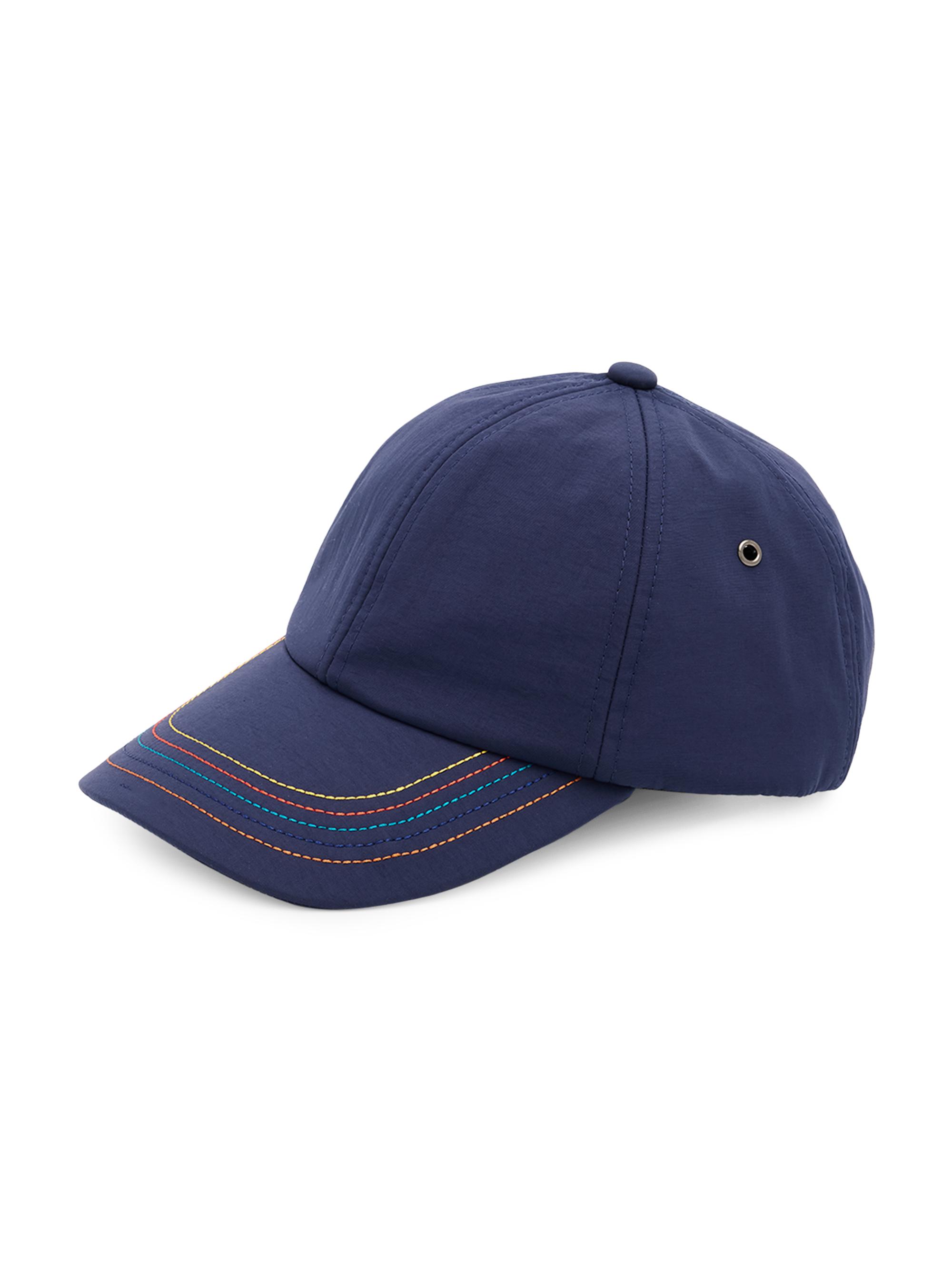 Paul Smith Men's Signature Stripe Stitch Baseball Cap - Dark Blue