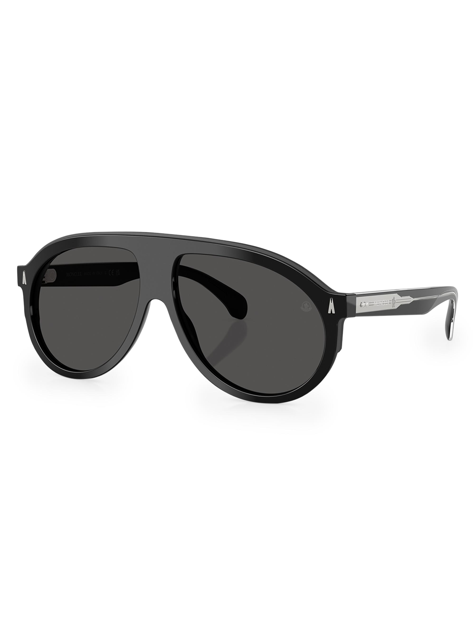 リースモルネク Moncler Eclipse 59MM Aviator Sunglasses | Saks Fifth Avenue