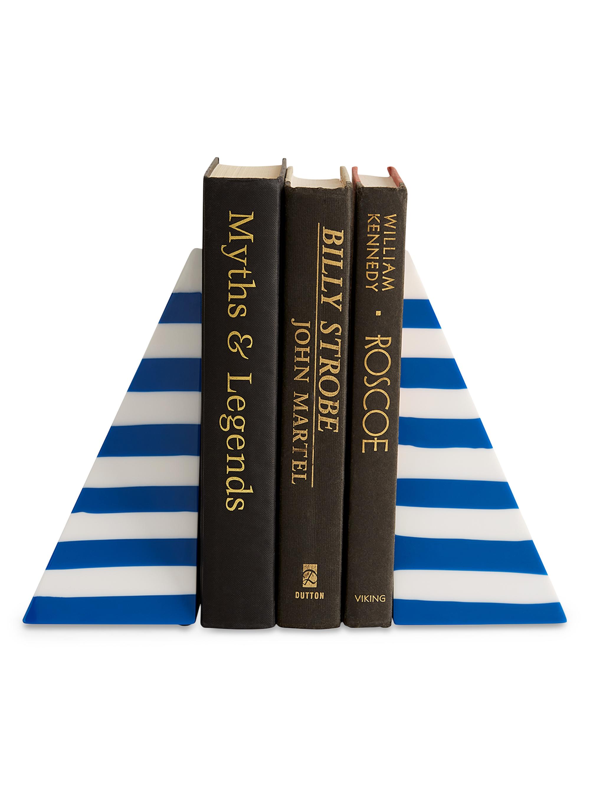 Jonathan Adler Cabana 2-Piece Bookend Set - Blue | Thumbnail 3