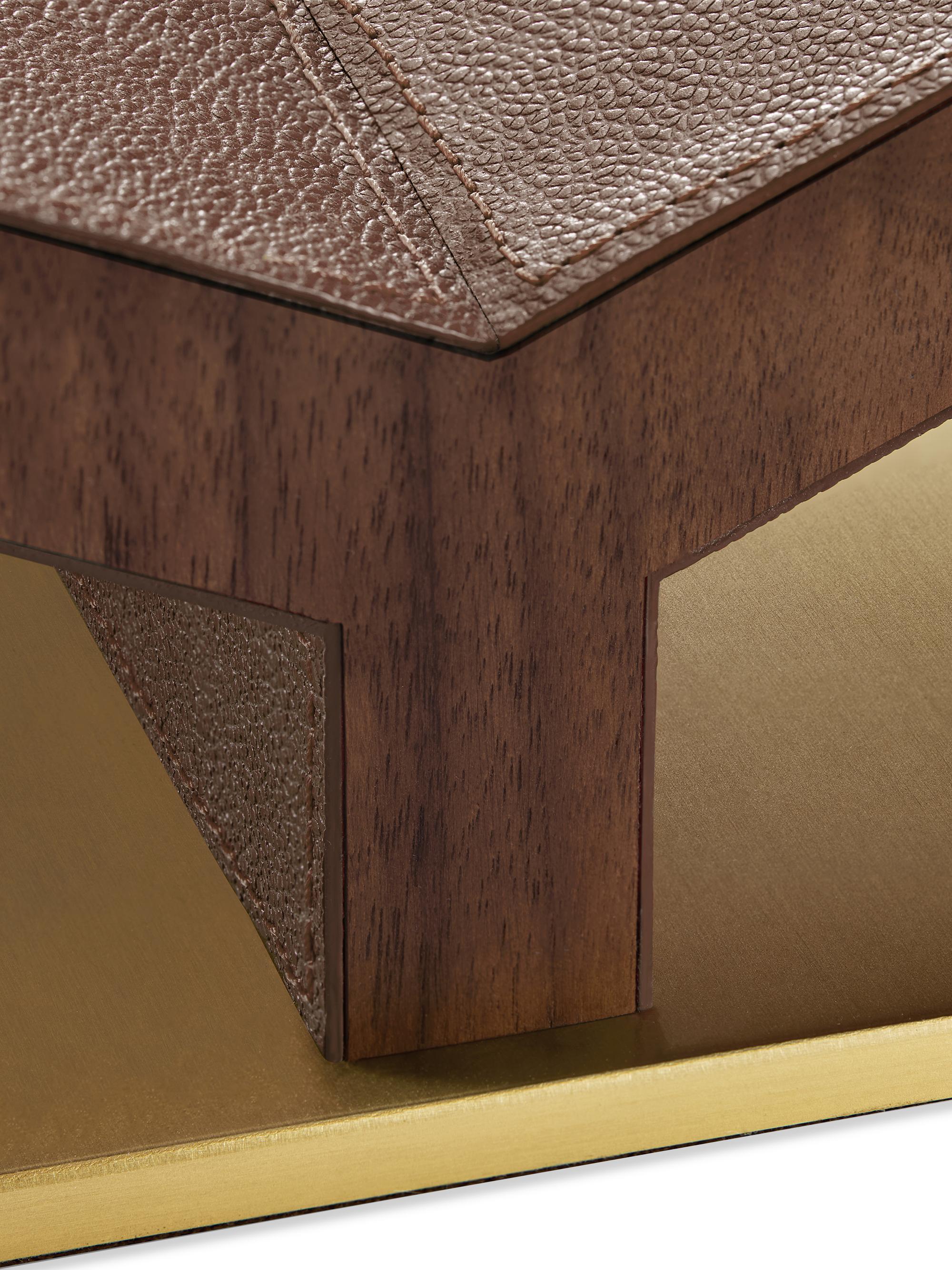 Assouline Classic Collector Walnut Wood & Leather Bookstand | Saks ...