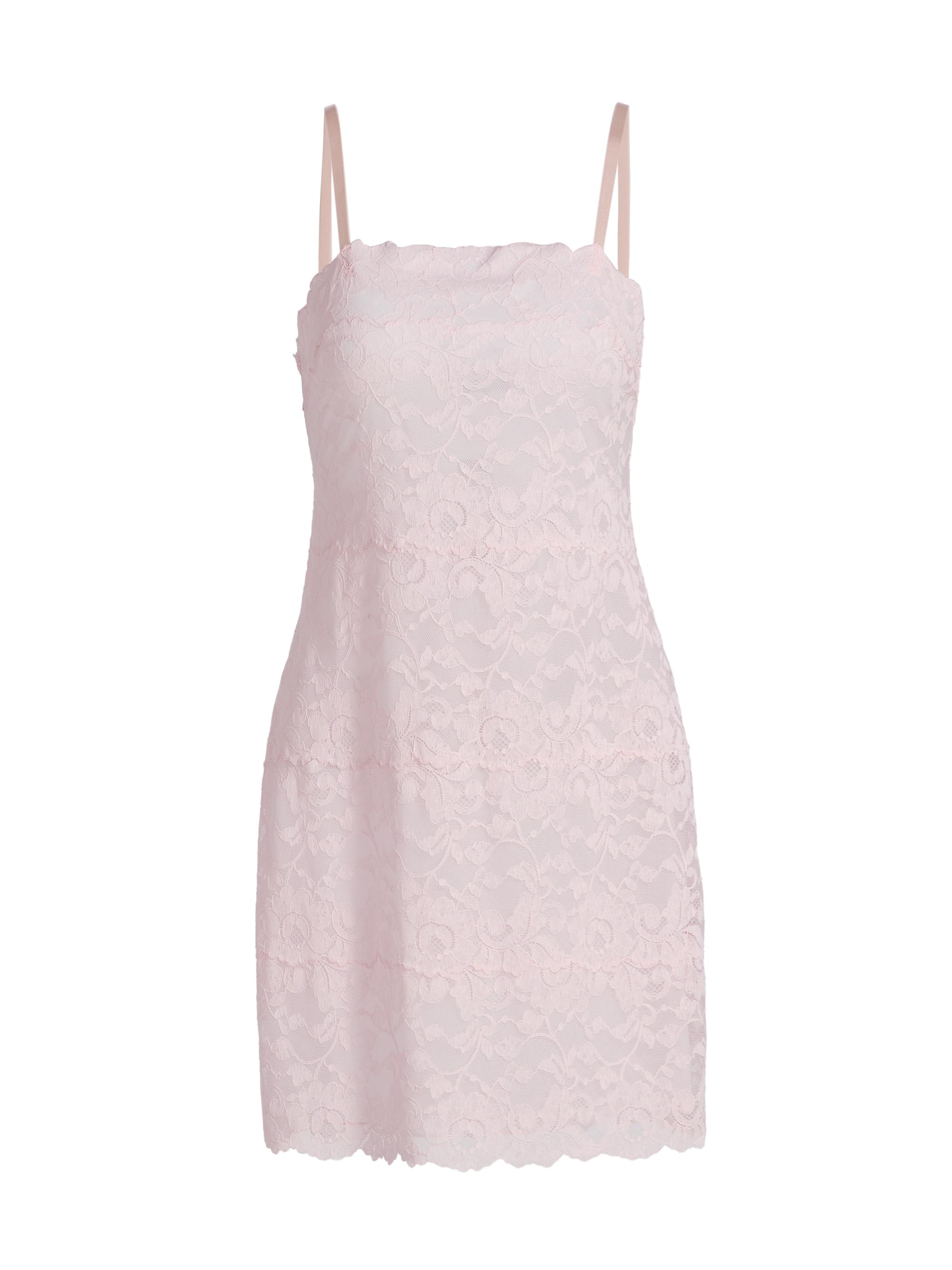 Natori Women's Peony Lace Nightgown - Pink Sky