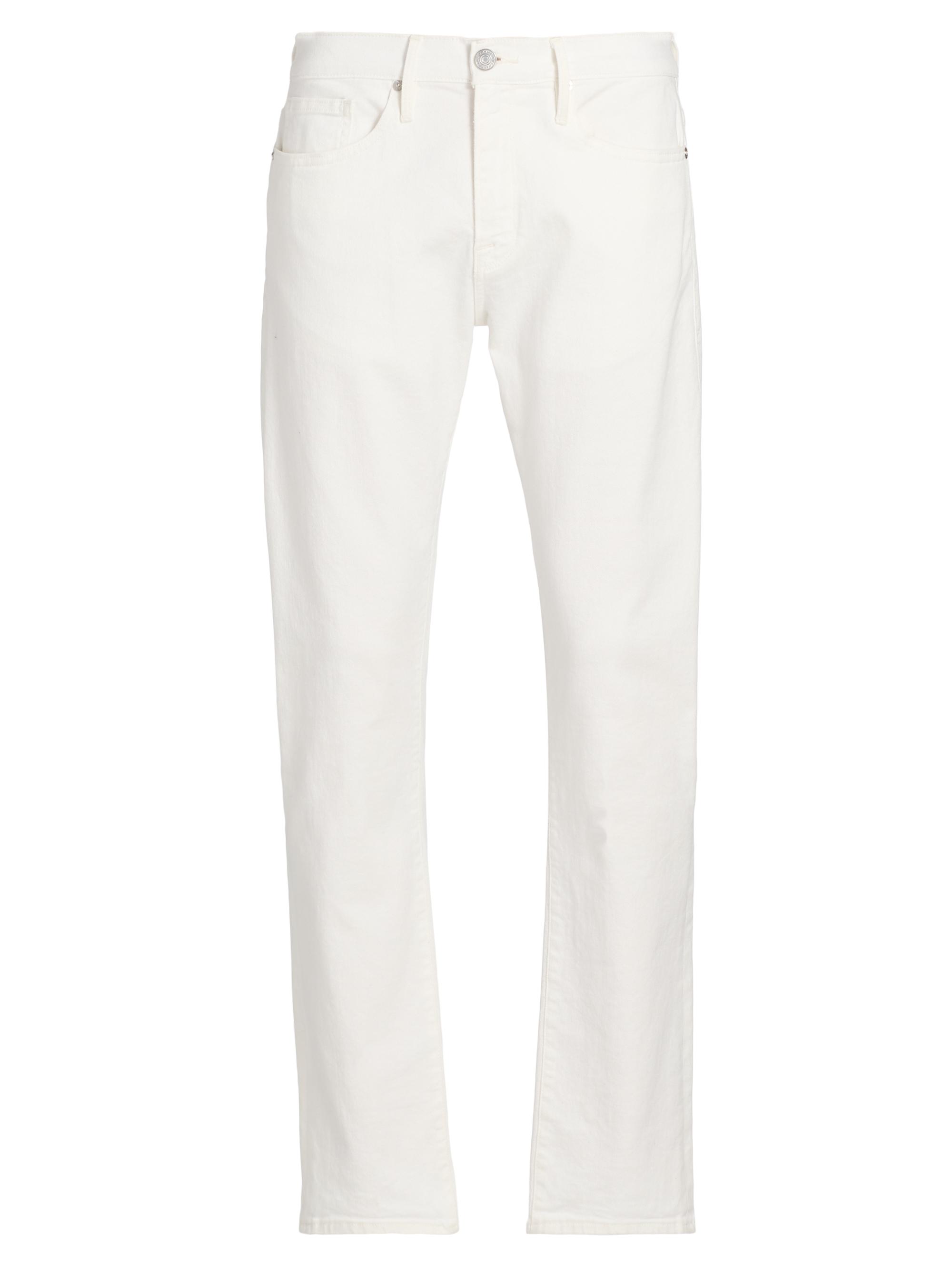 FRAME Men's L'Homme Slim Jeans - Whisper White