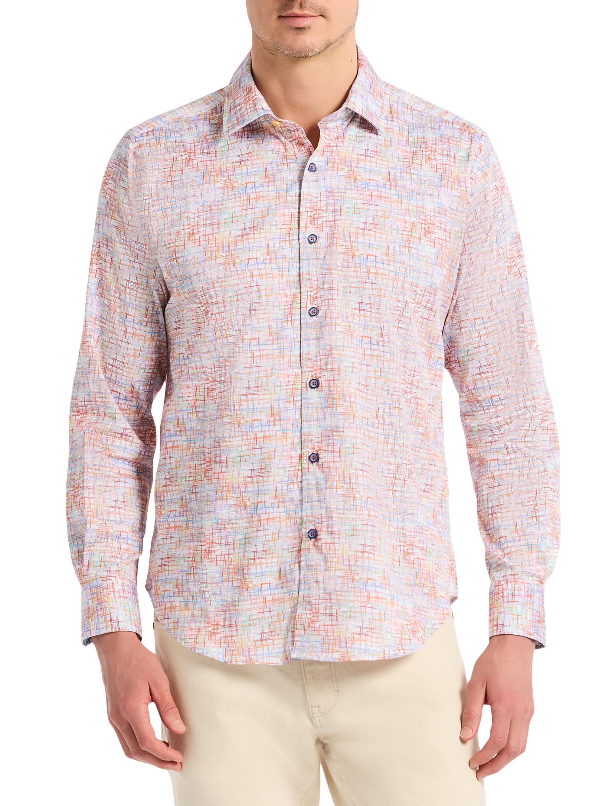 Robert Graham Men's Antalya Printed Cotton Shirt