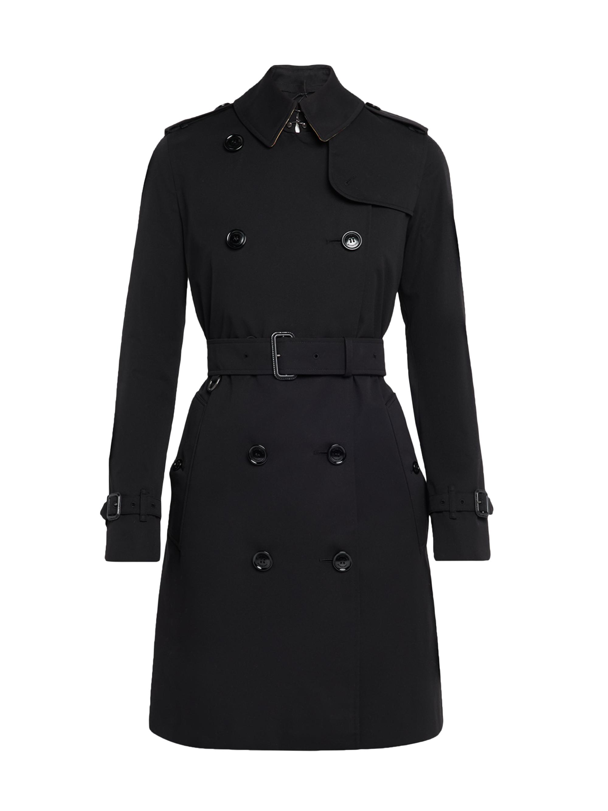 Burberry Kensington Belted Double-Breasted Trench Coat | Saks