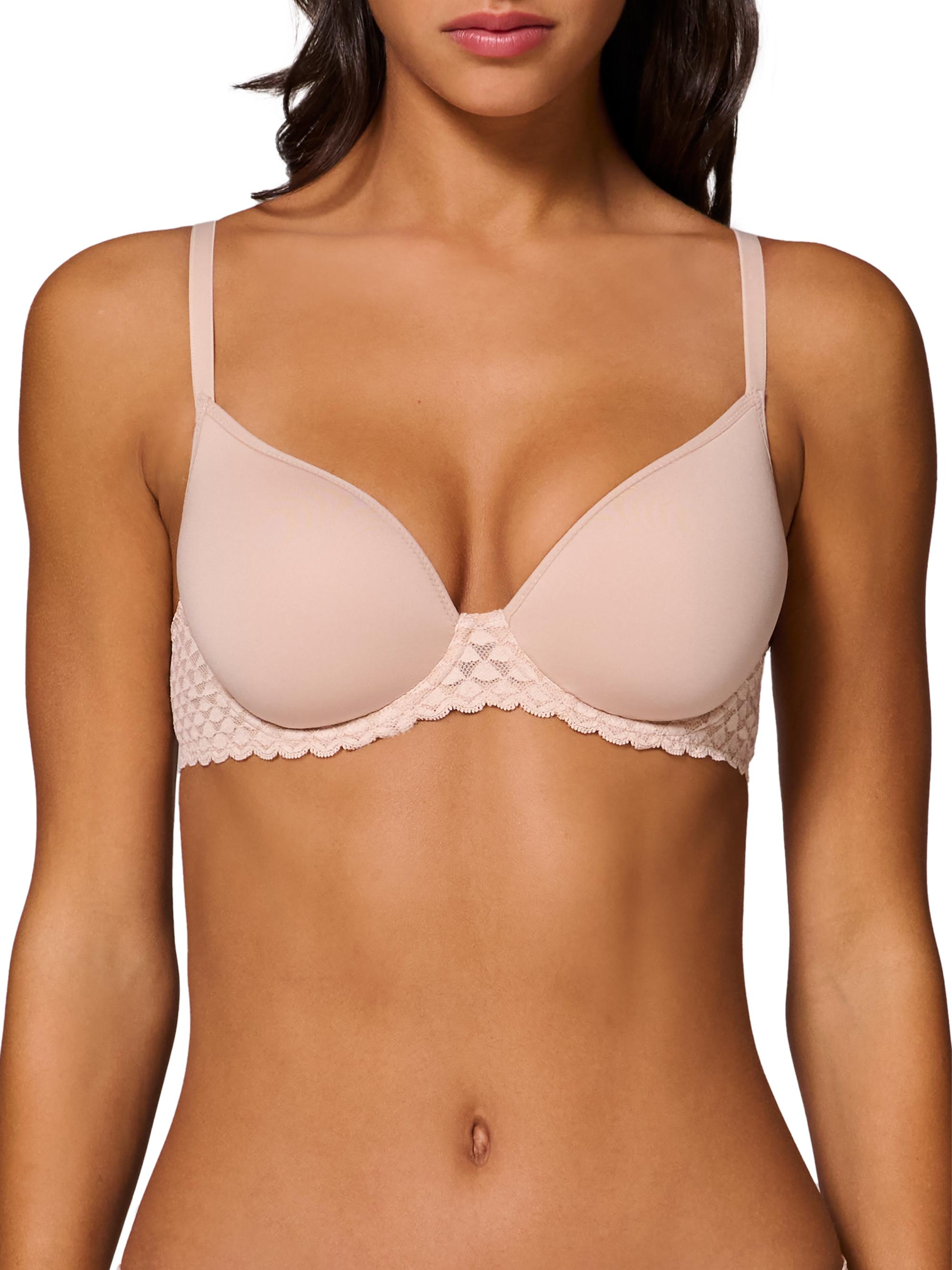 Simone Pérèle Women's Subtile 3D Plunge Contour Bra - Peau Rose