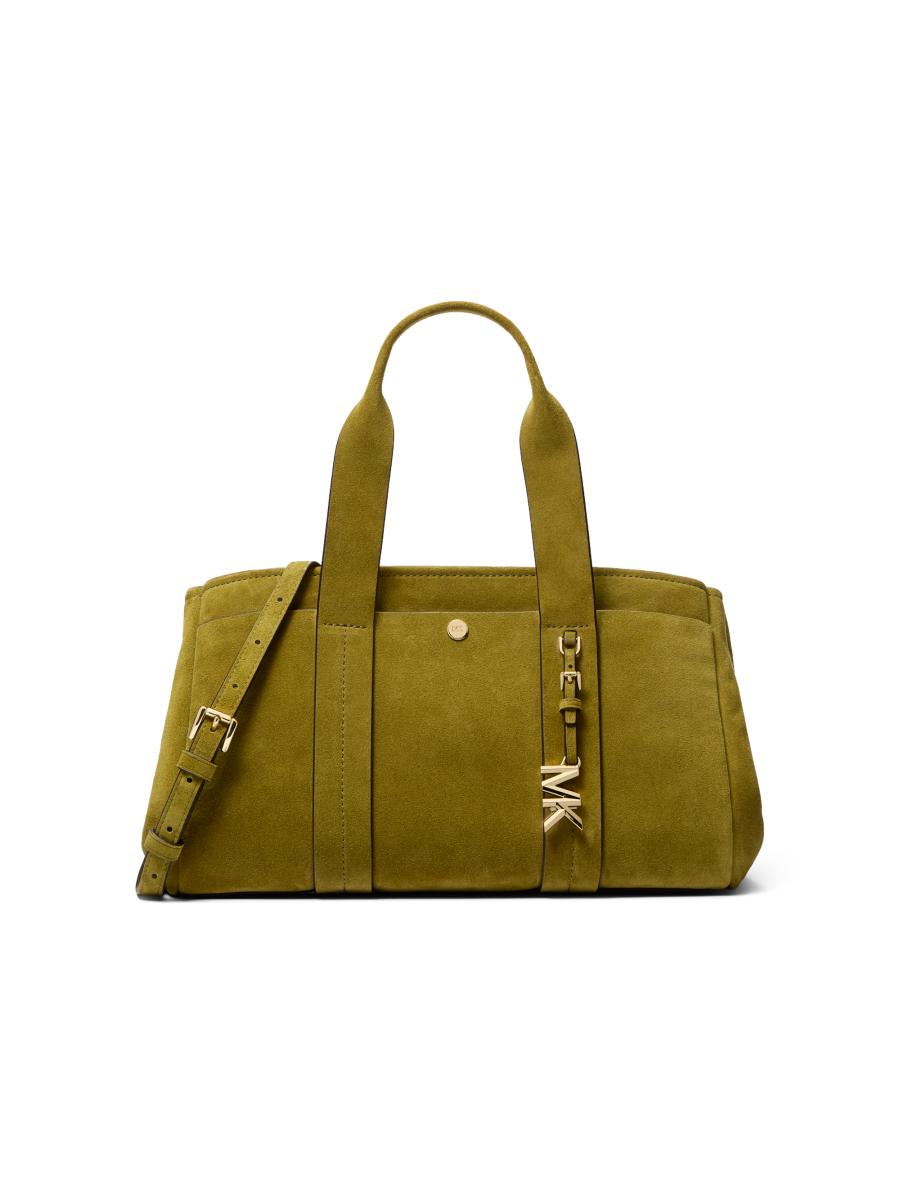 Michael Michael Kors Women's Romee Small Leather Satchel In Green