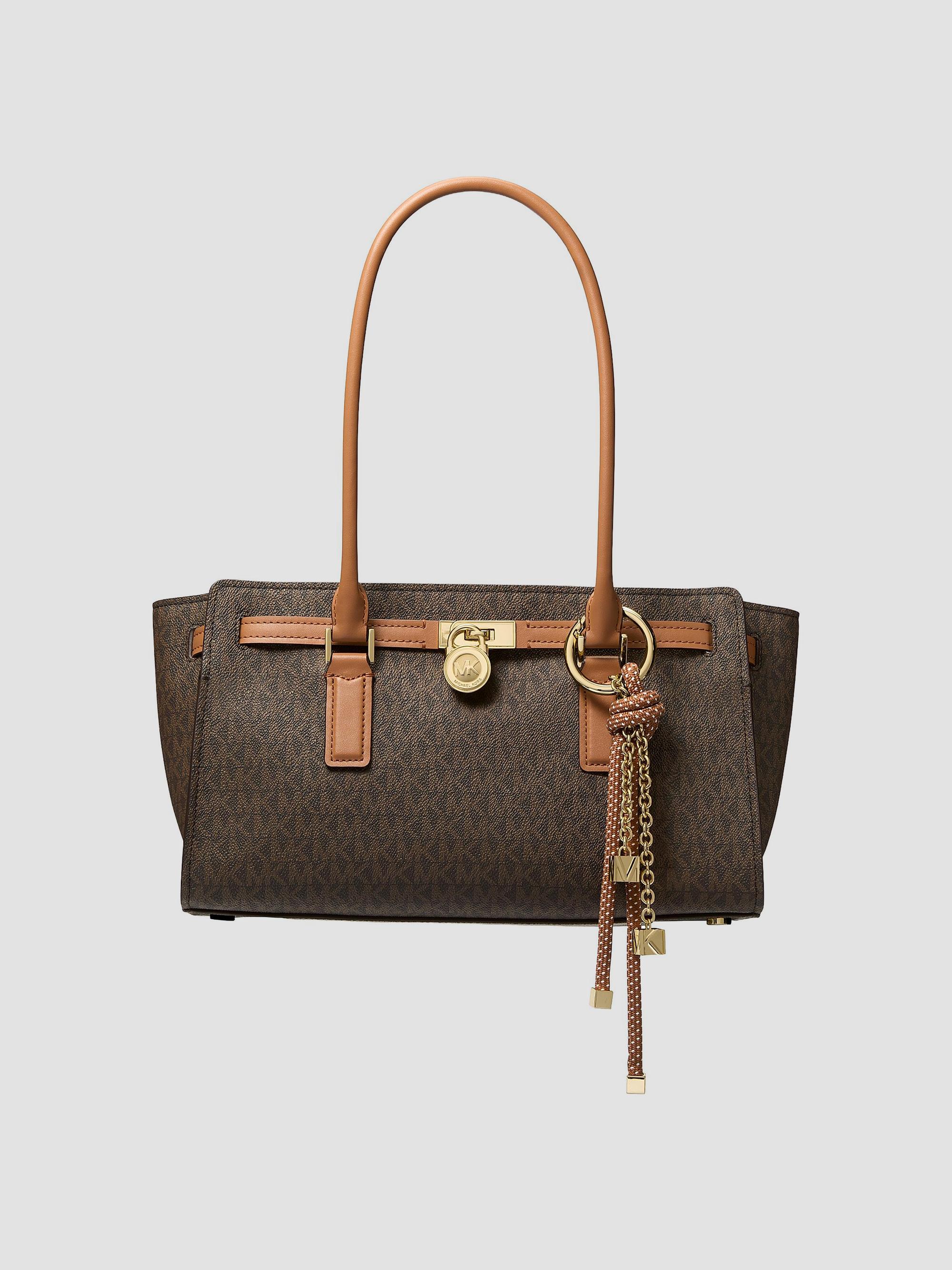 MICHAEL Michael Kors Jana Croc-Embossed Leather Top Handle Bag