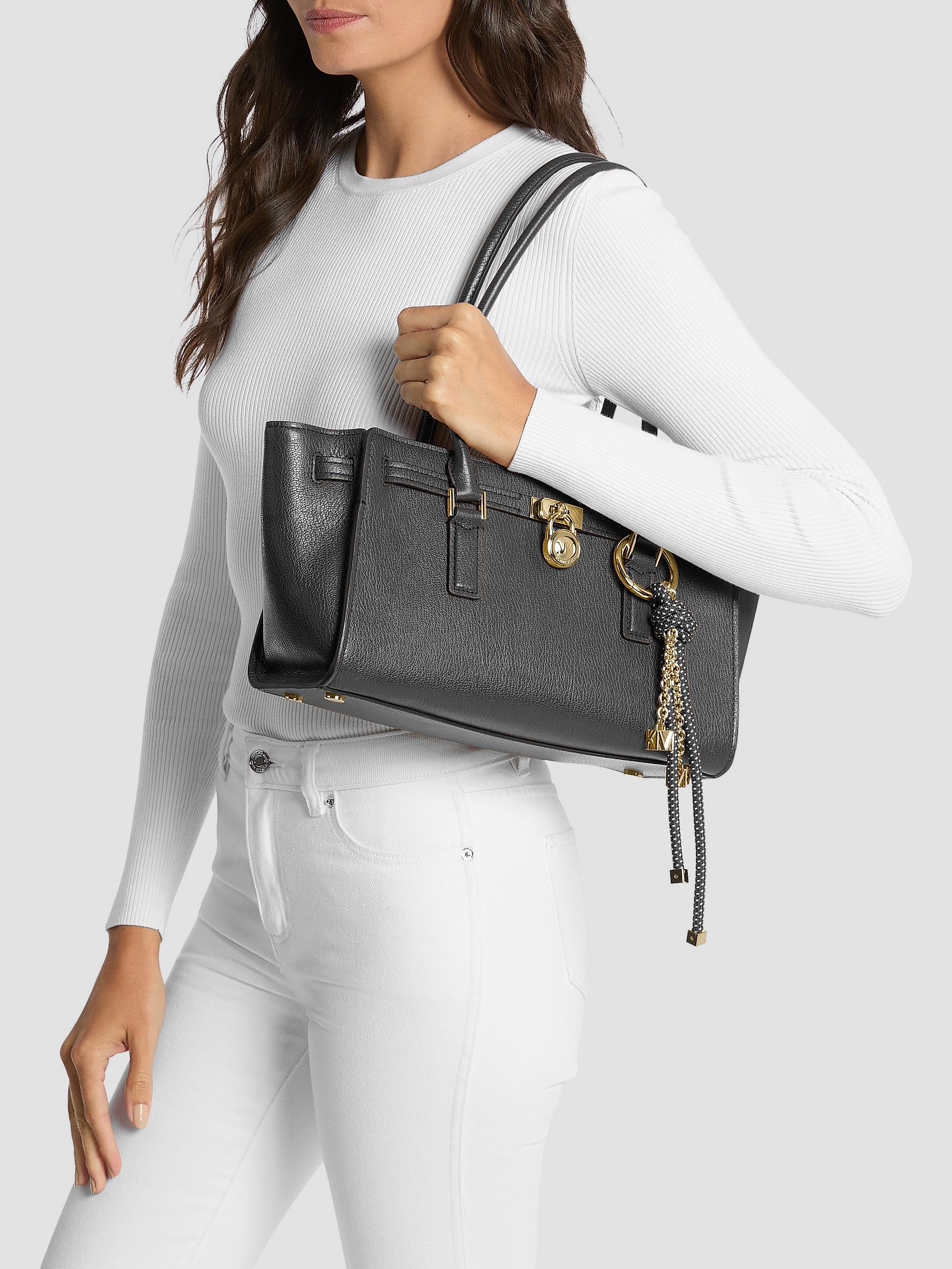 MICHAEL Michael Kors Hamilton Moderne Small Leather Shoulder Bag