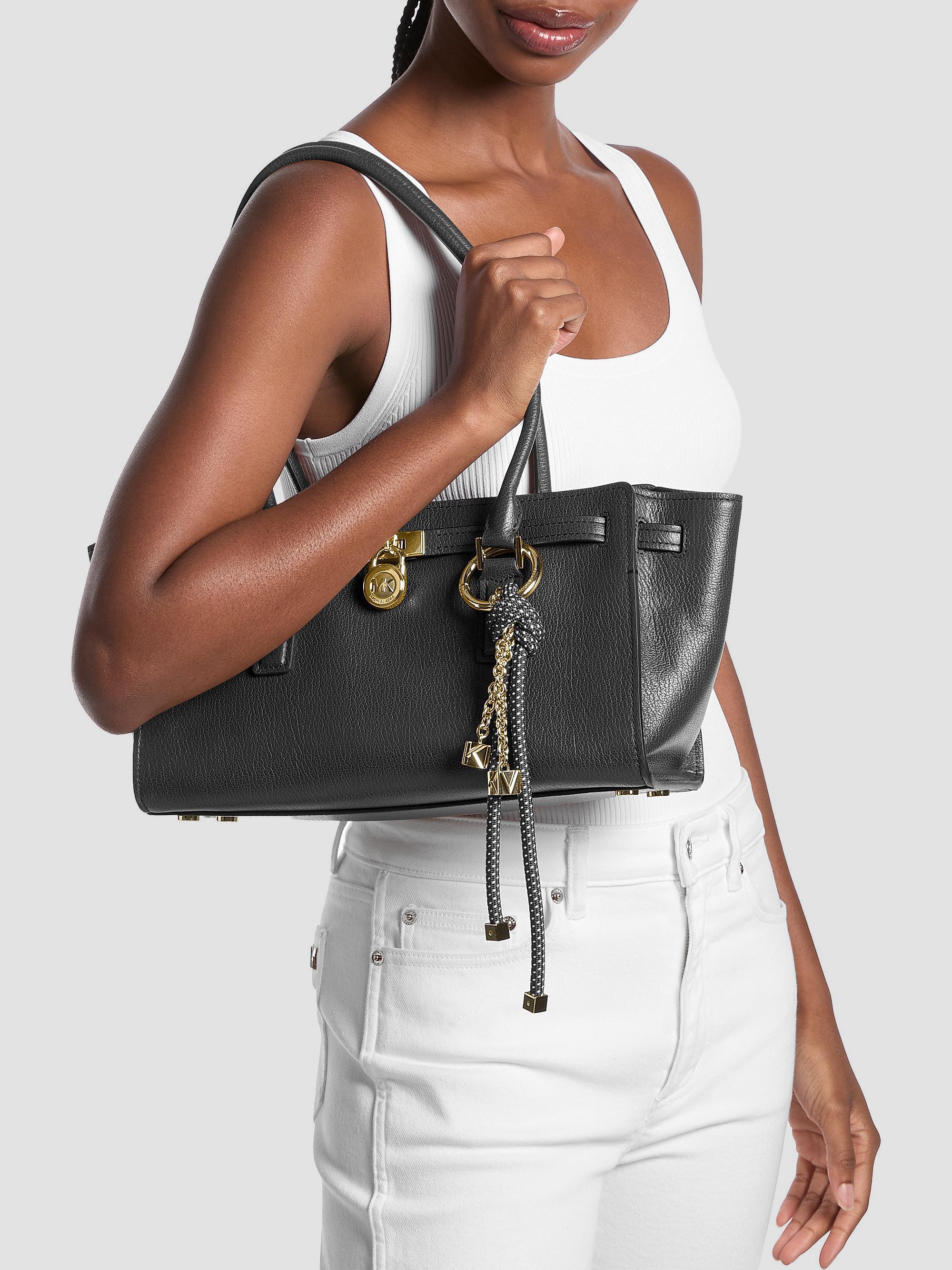 MICHAEL Michael Kors Hamilton Small Leather Shoulder Bag | Saks