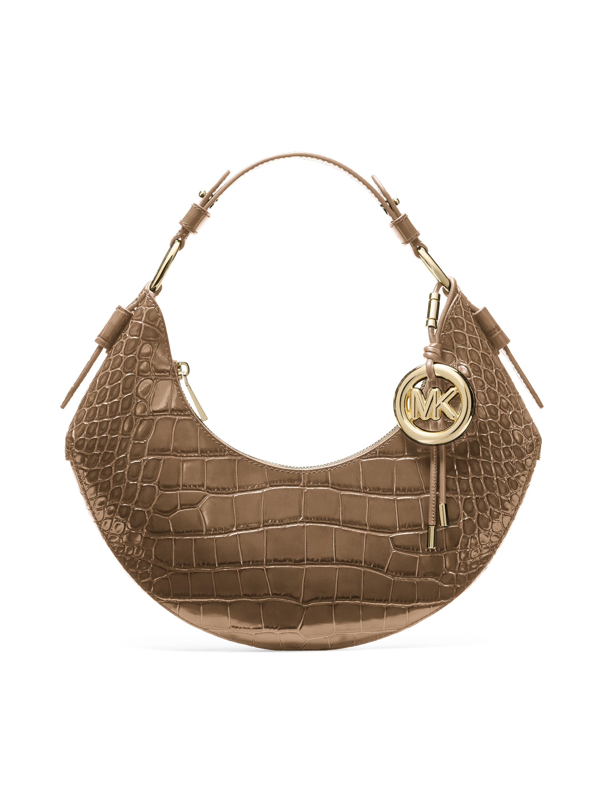 ここあ MICHAEL Michael Kors Koa Croc-Embossed Leather Shoulder Bag | Saks