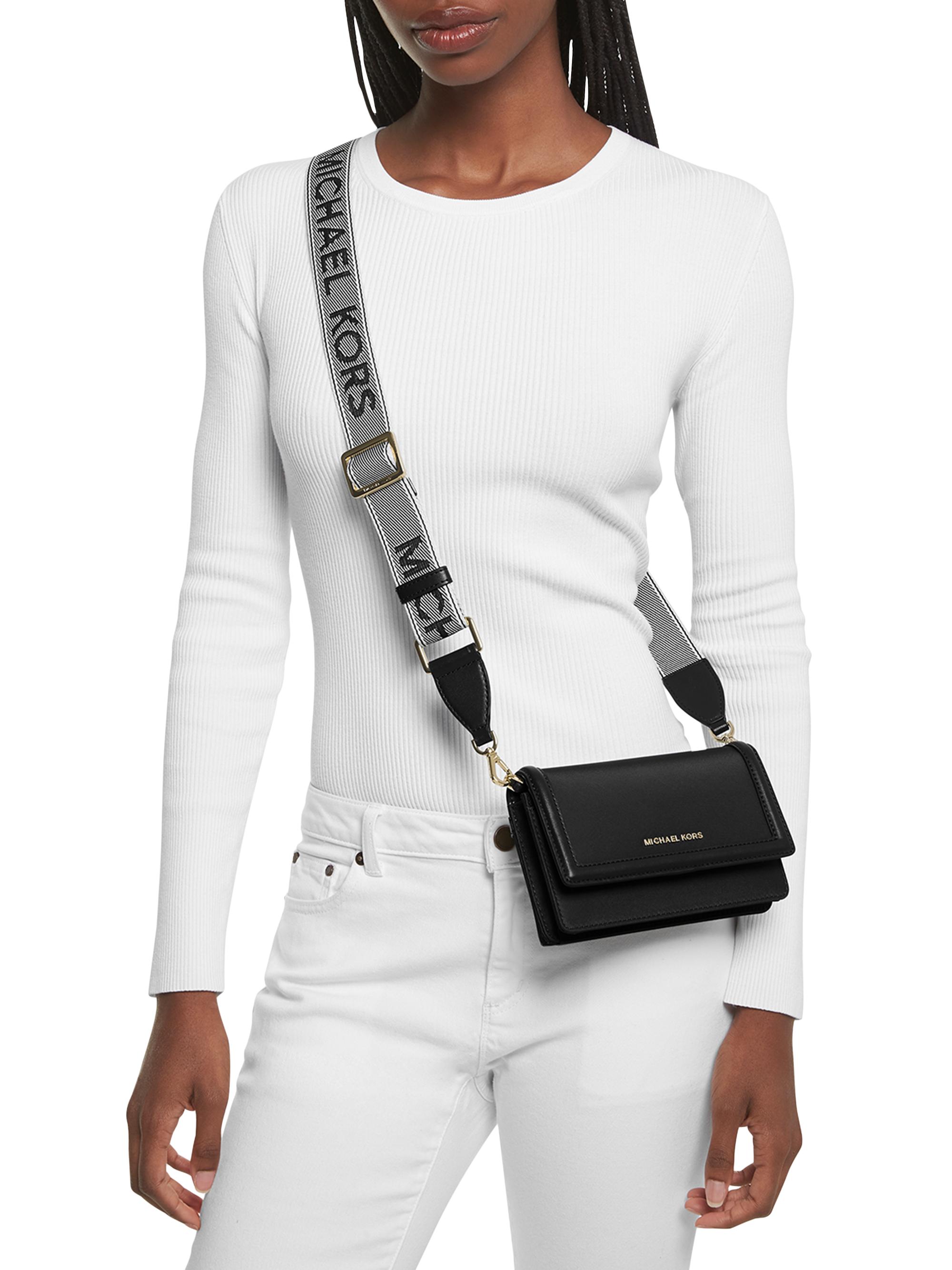 Small Jet Set Leather Phone Crossbody Bag