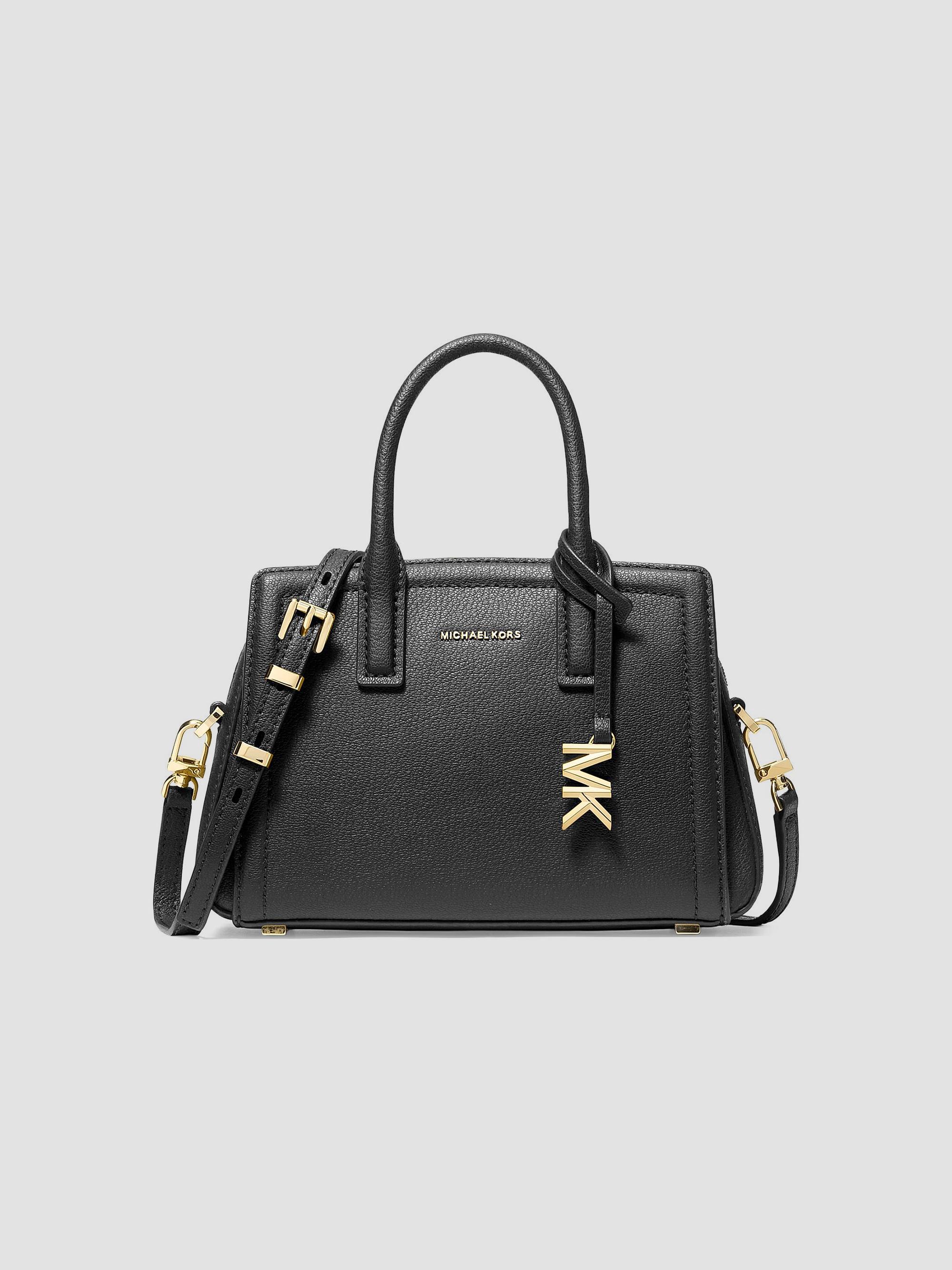 MICHAEL Michael Kors Laila Small Leather Satchel | Saks Fifth Avenue