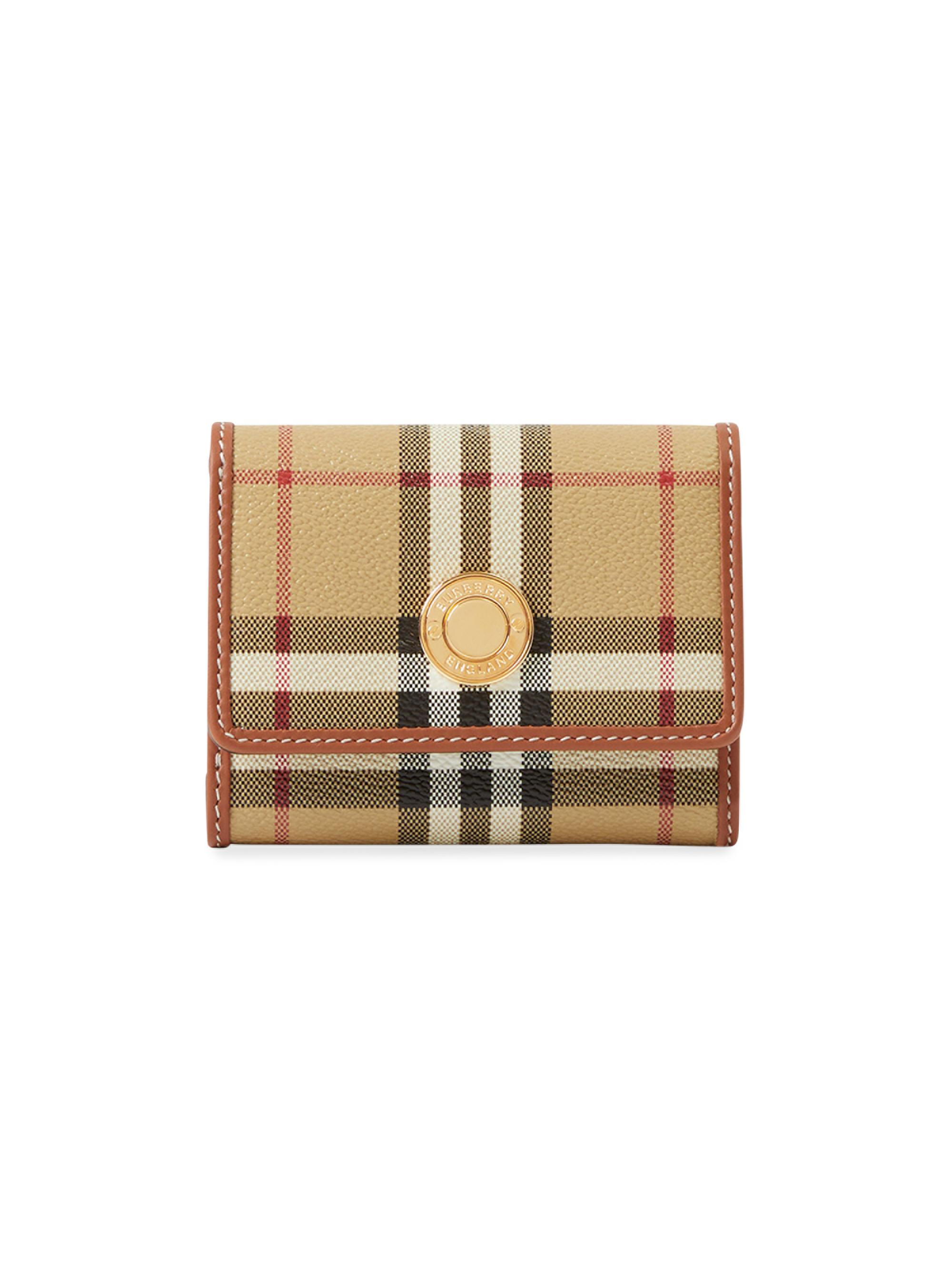Burberry Check Bifold Passport Holder | Saks Fifth Avenue