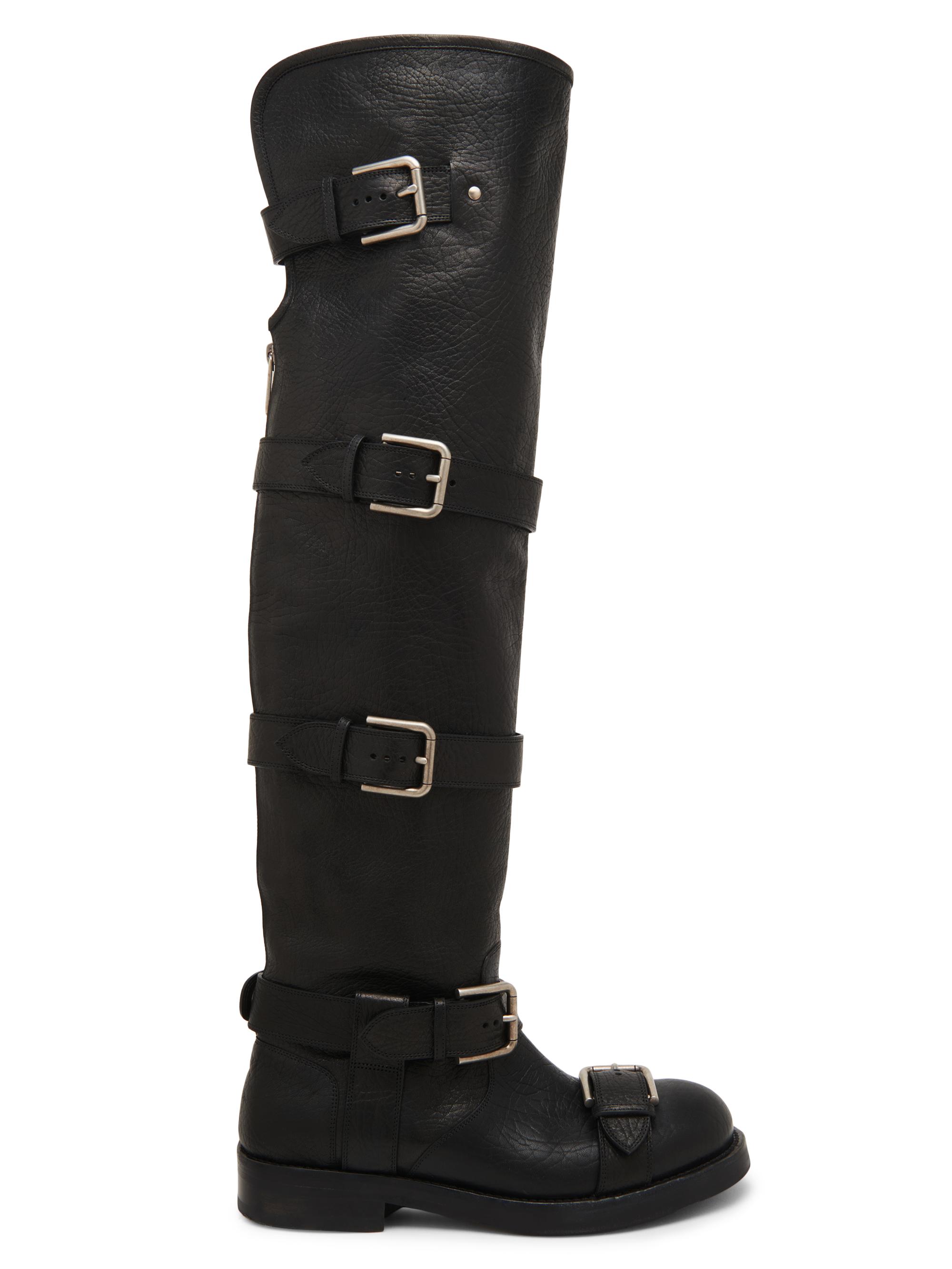 Dolce&Gabbana Trek Leather Boots | Saks Fifth Avenue