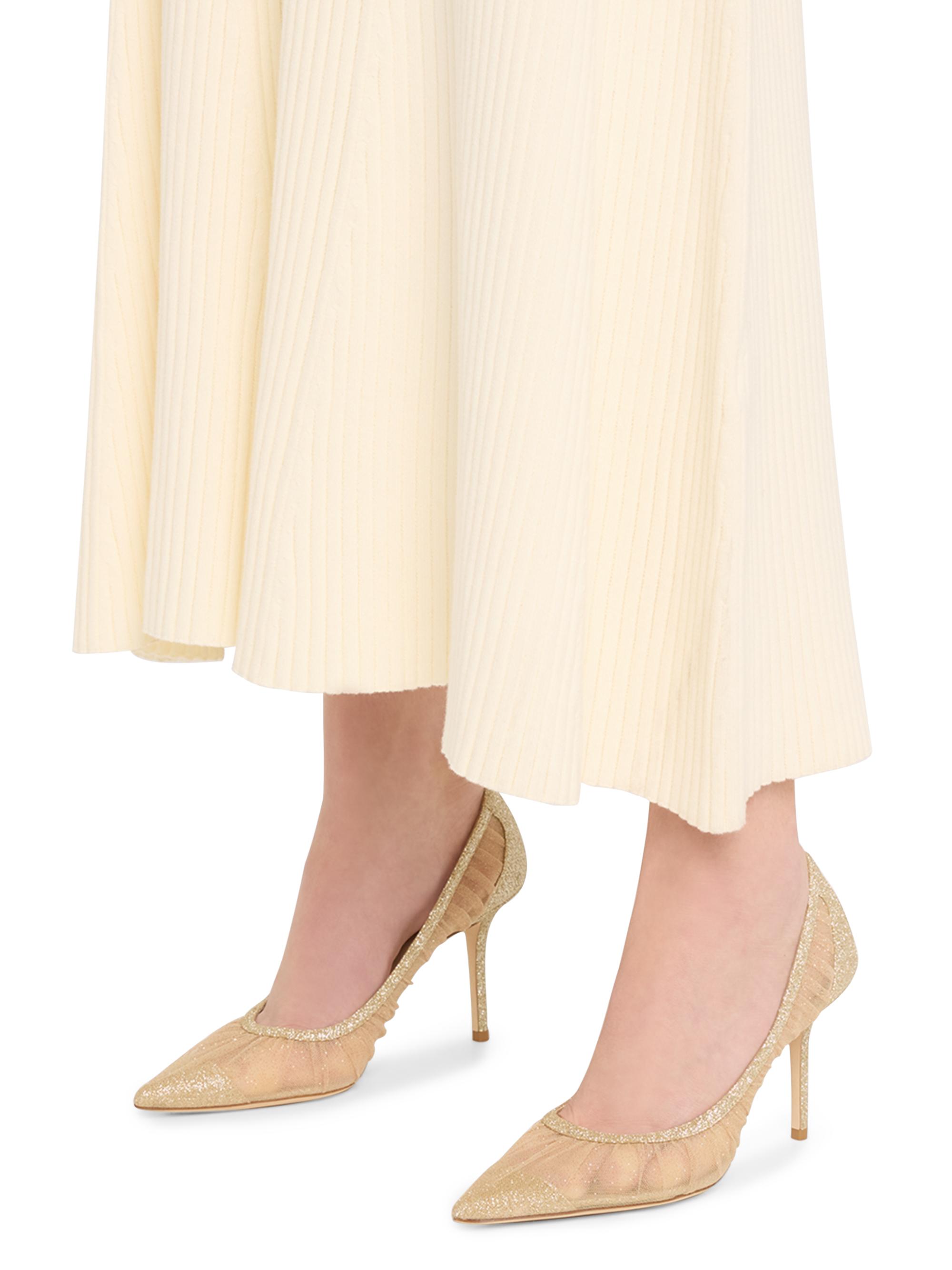 【bibi】JIMMY CHOO Agnes 85mm グリッターチュール bibi】JIMMY CHOO Agnes 85mm グリッターチュール bibi】JIMMY CHOO