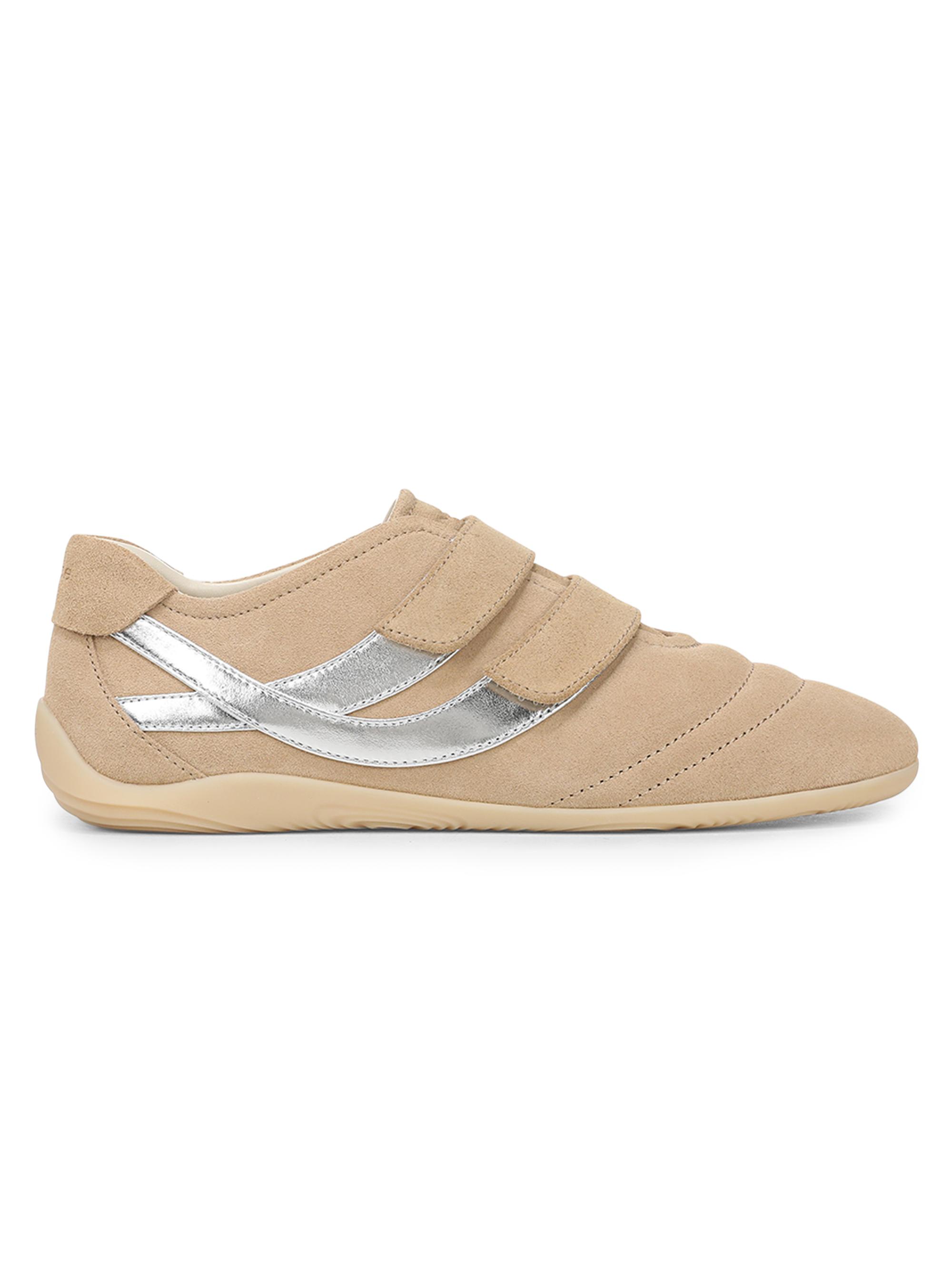Vince Women's Sonic Suede Low-Top Sneakers - Sand