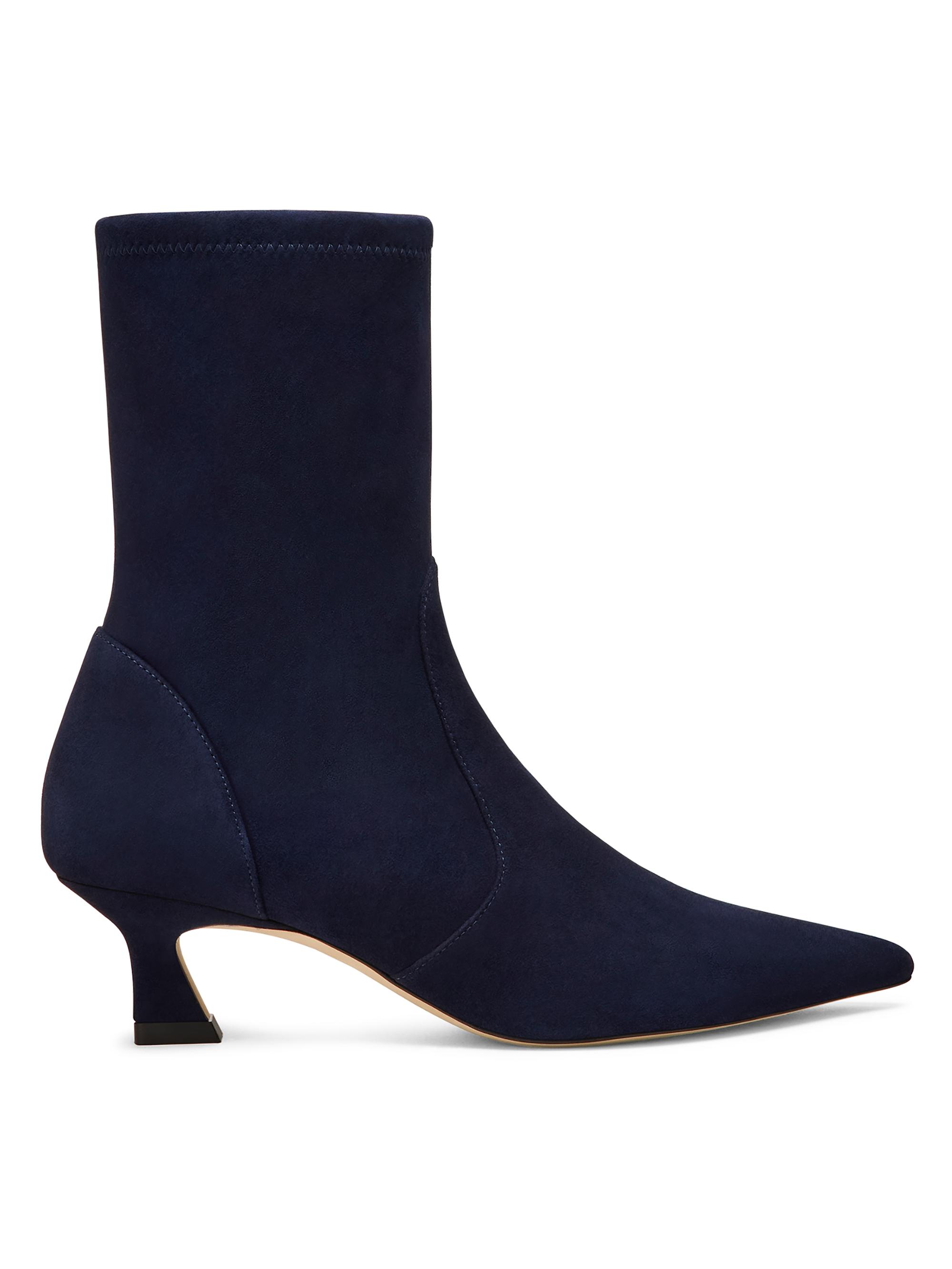 Stuart Weitzman Vinnie 50MM Suede Boots | Saks Fifth Avenue