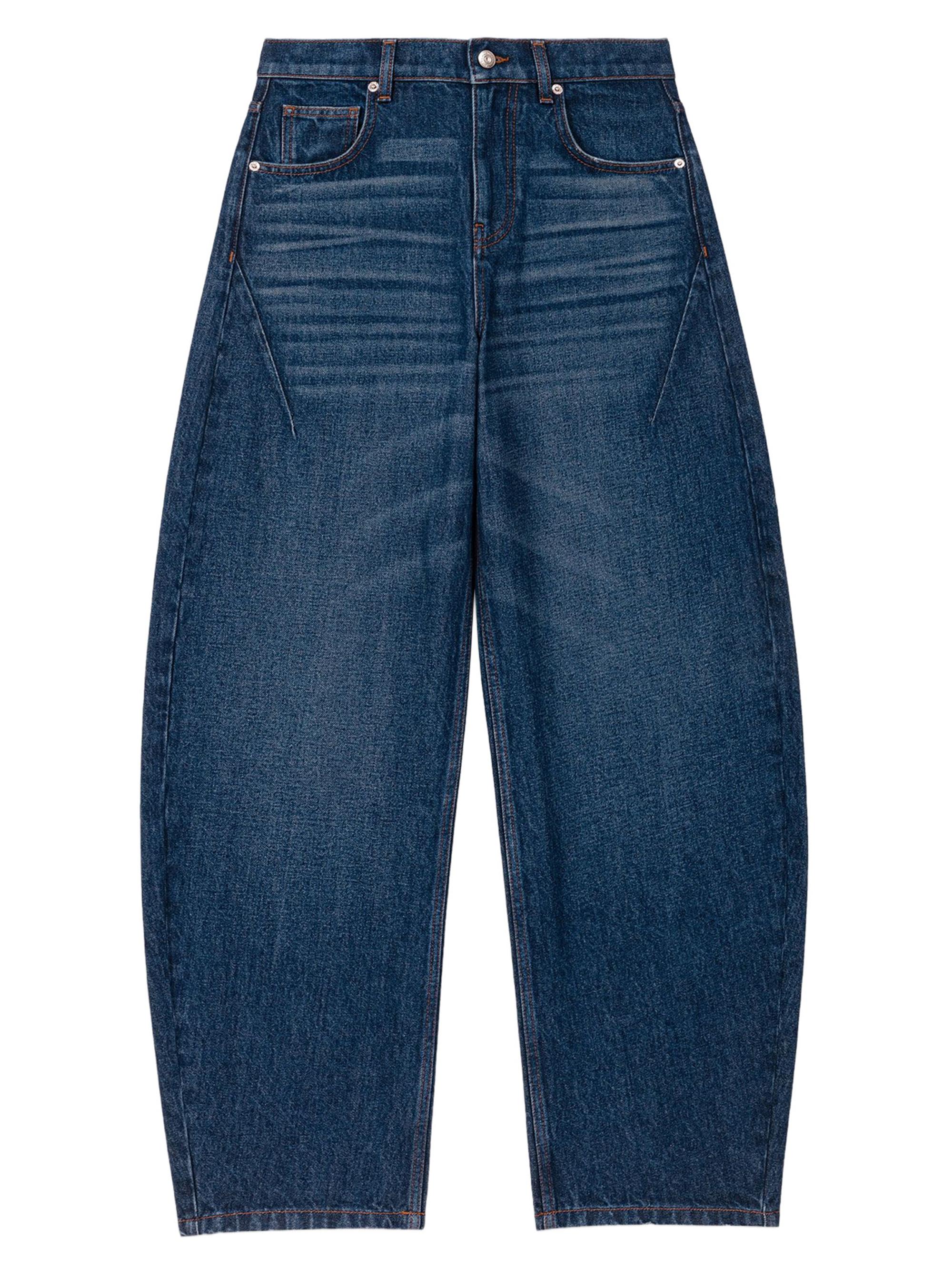 Maje Women's Balloon Jeans - Blue