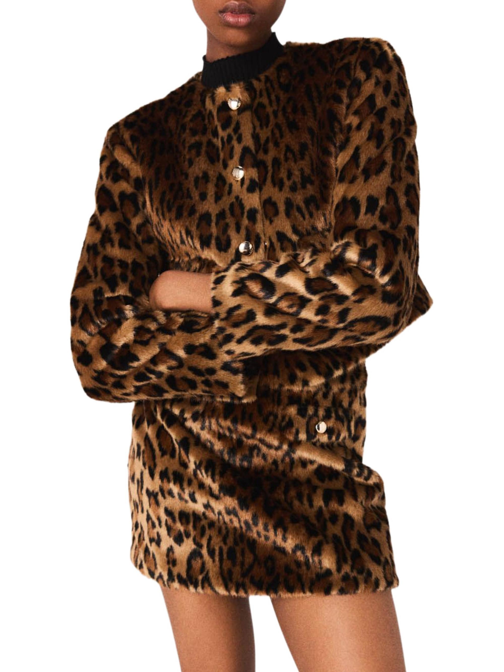 最安値　LEINWANDE Mama's Faux-fur Jacket Foxy Mama Faux Fur Jacket - Purple | Fashion Nova