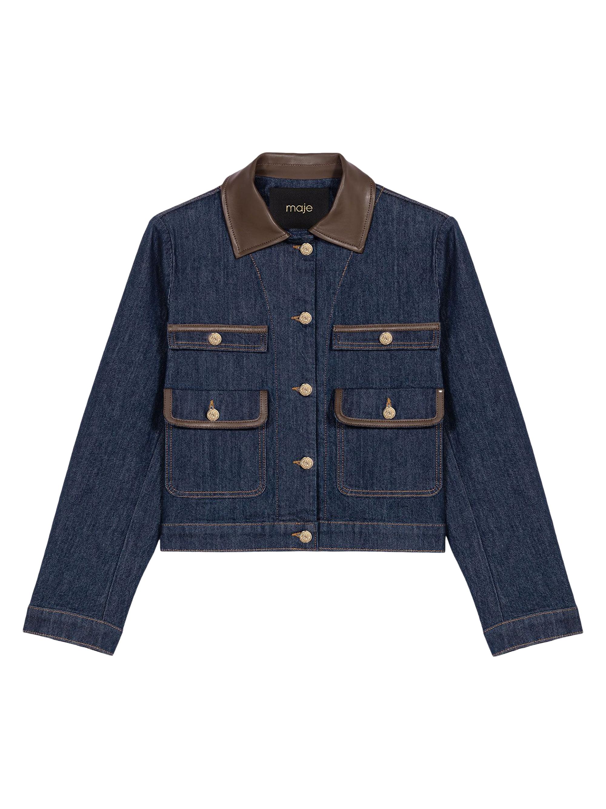 Maje Short Tweed Jacket | Saks Fifth Avenue