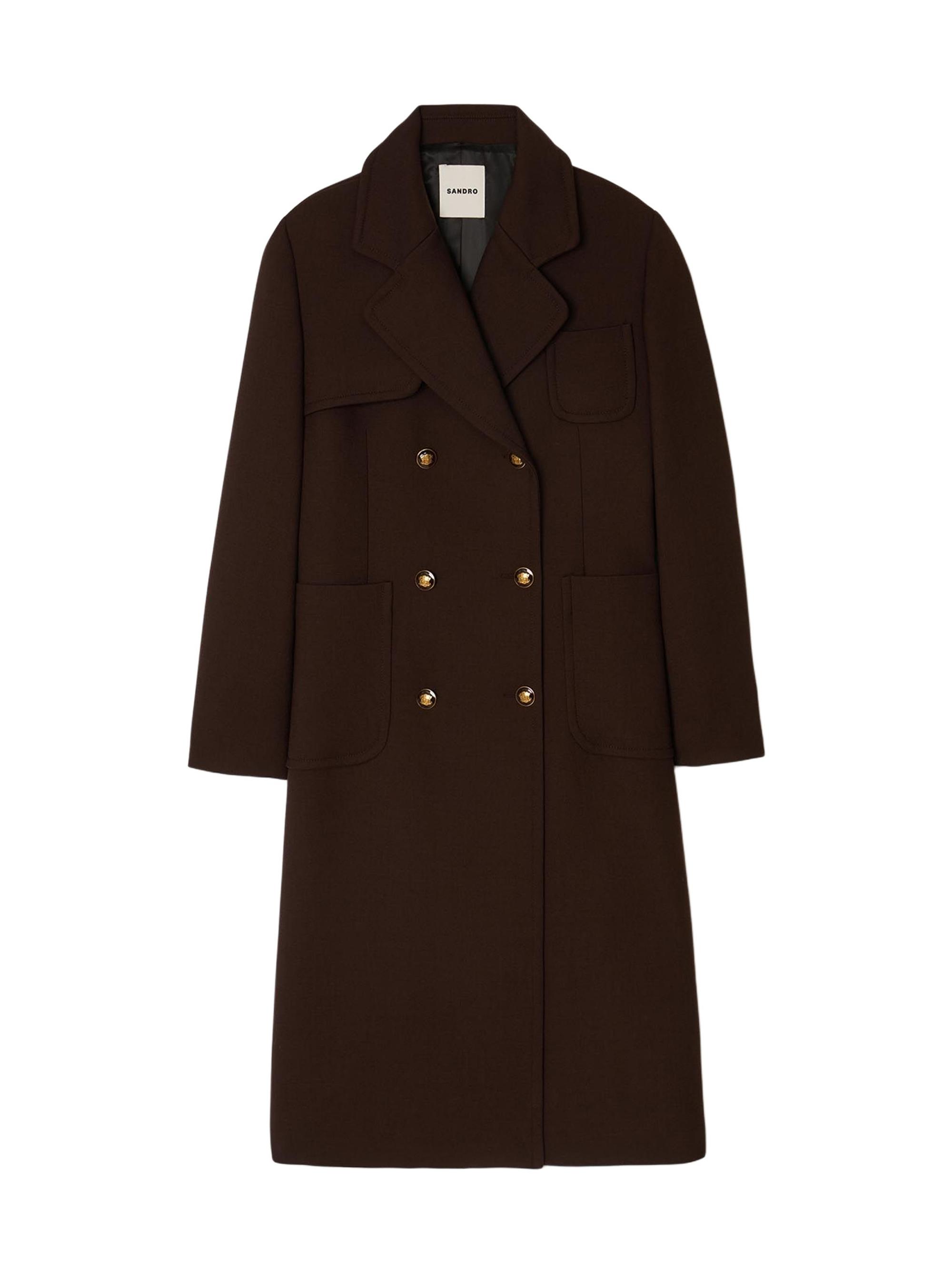 ジャケット・アウター LOEWE cashmere blend wool coat LOEWE Pebble Wool-Cashmere Blend Peacoat | Saks Fifth Avenue
