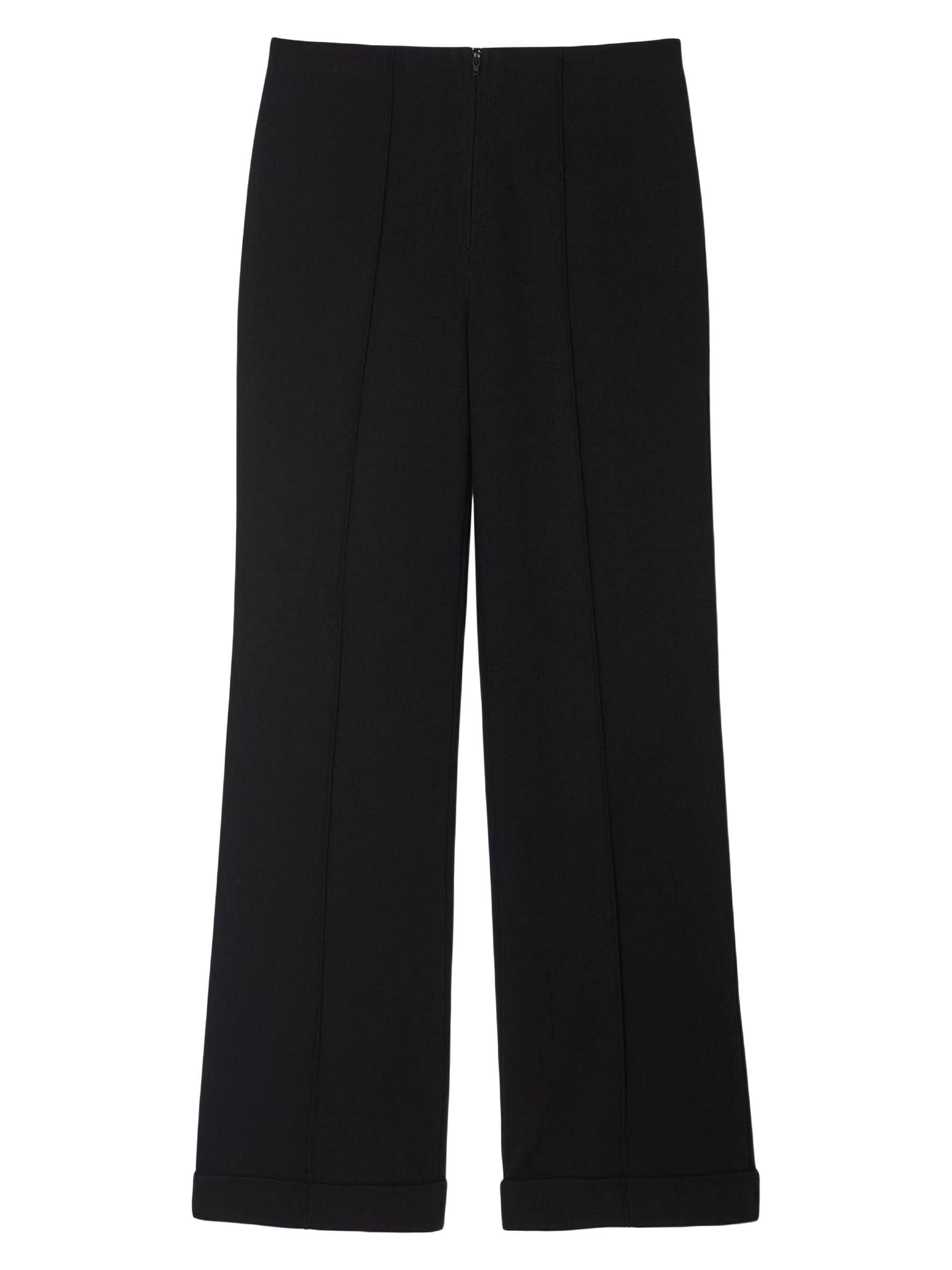 Sandro Women's Straight Leg Trousers - Black