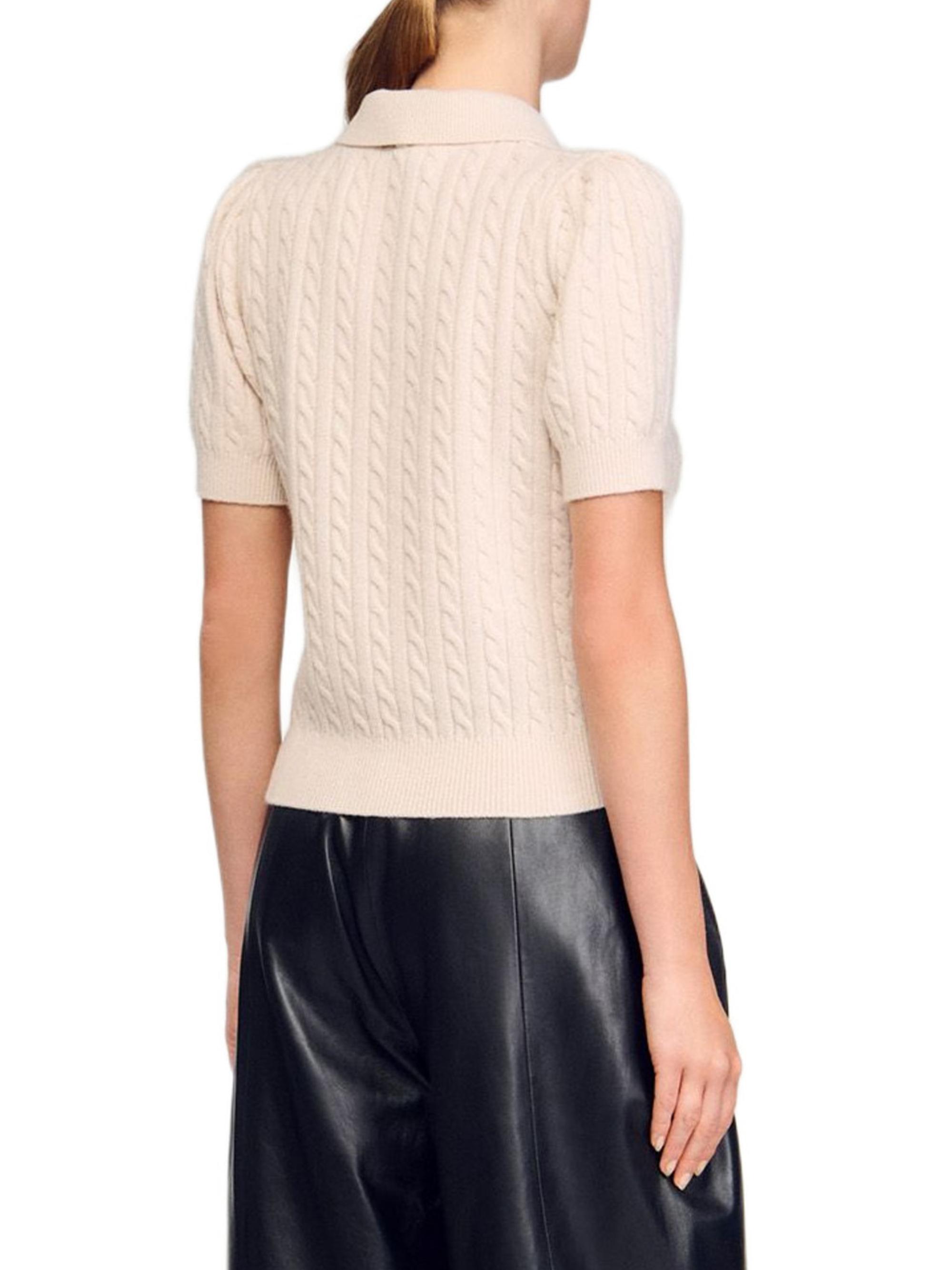 Polo Neck Knit Jumper