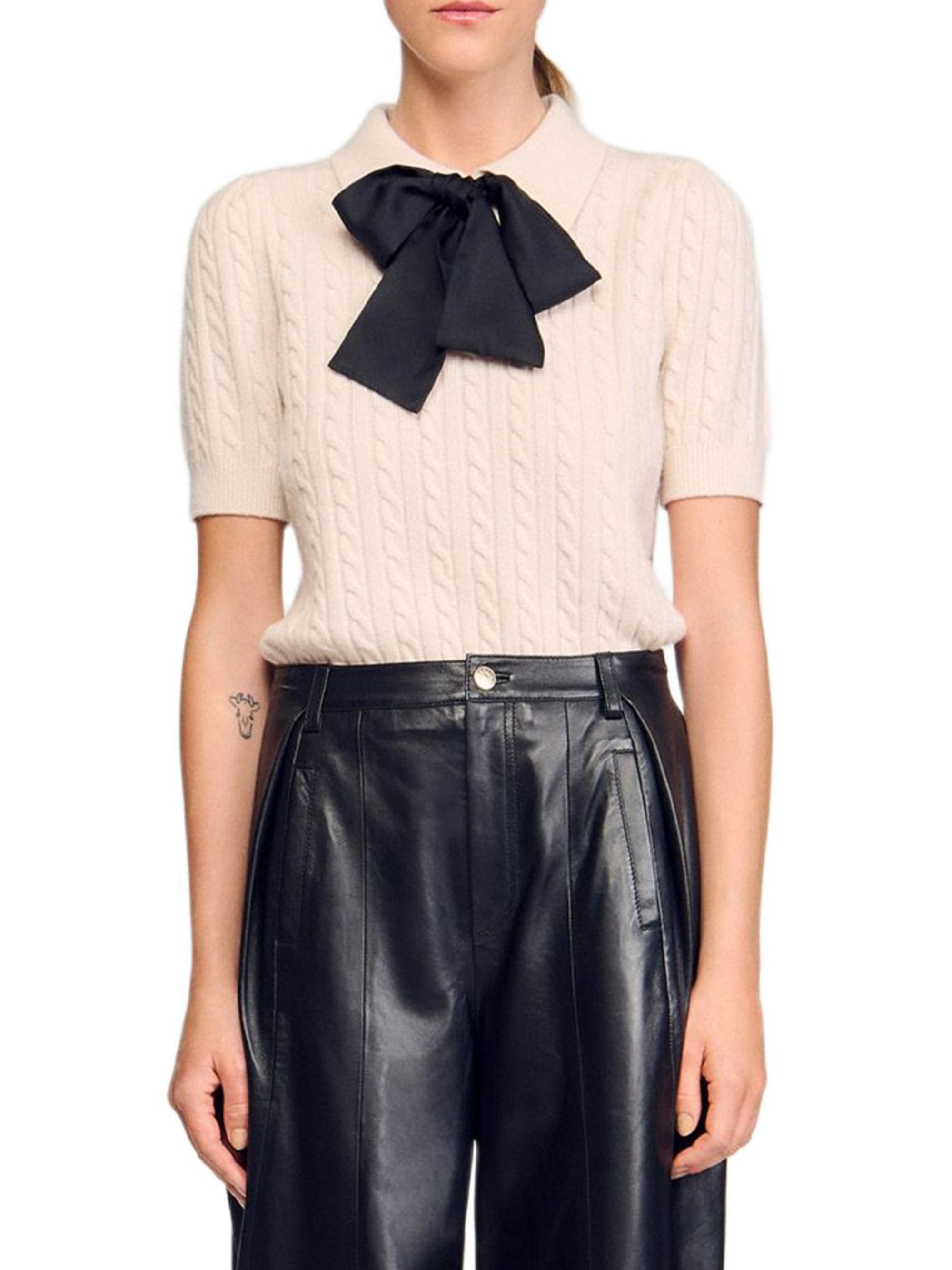 Polo Neck Knit Jumper