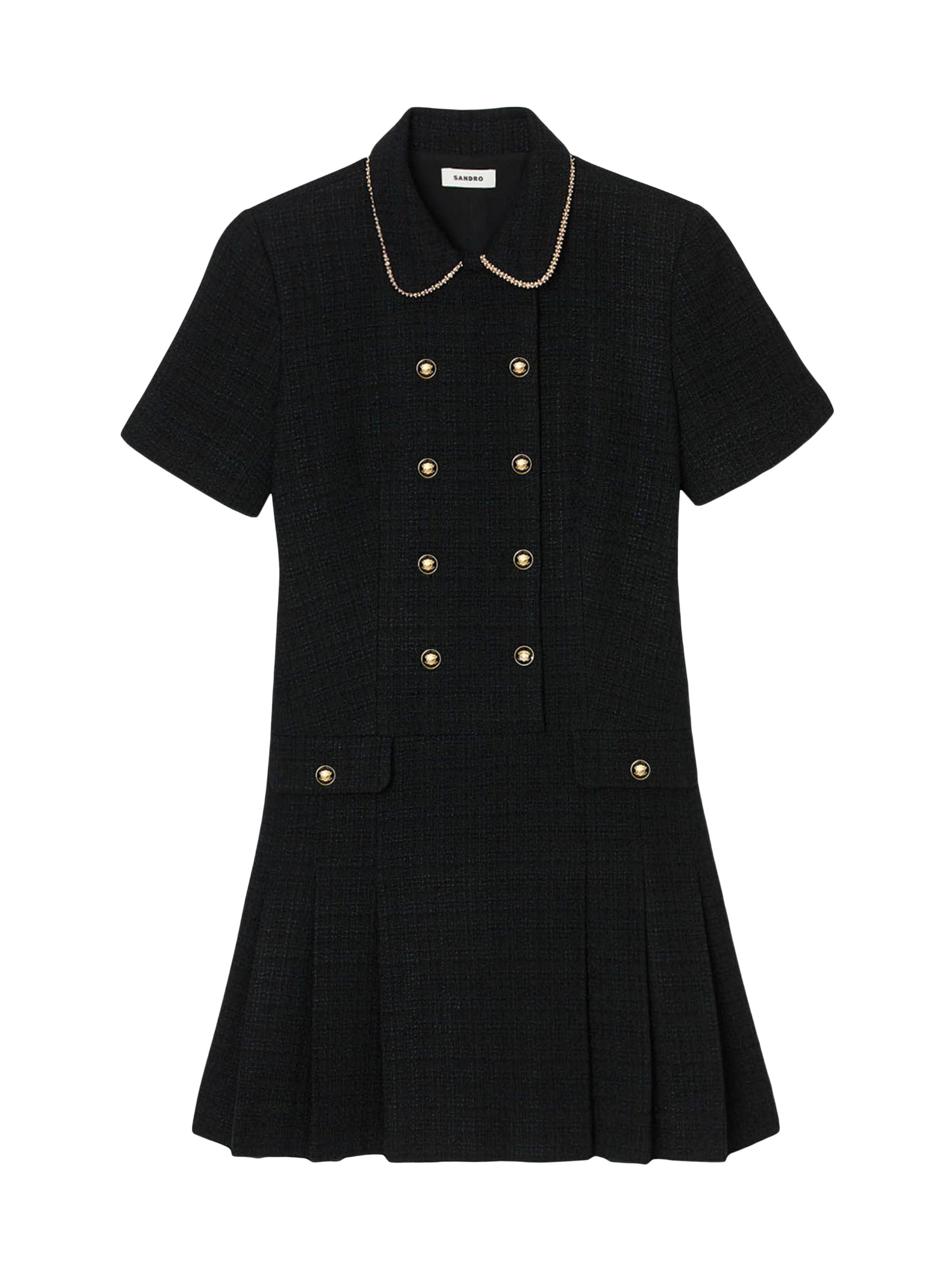 Cinq à Sept Brandi Tweed Raw-Edge Minidress | Saks Fifth Avenue