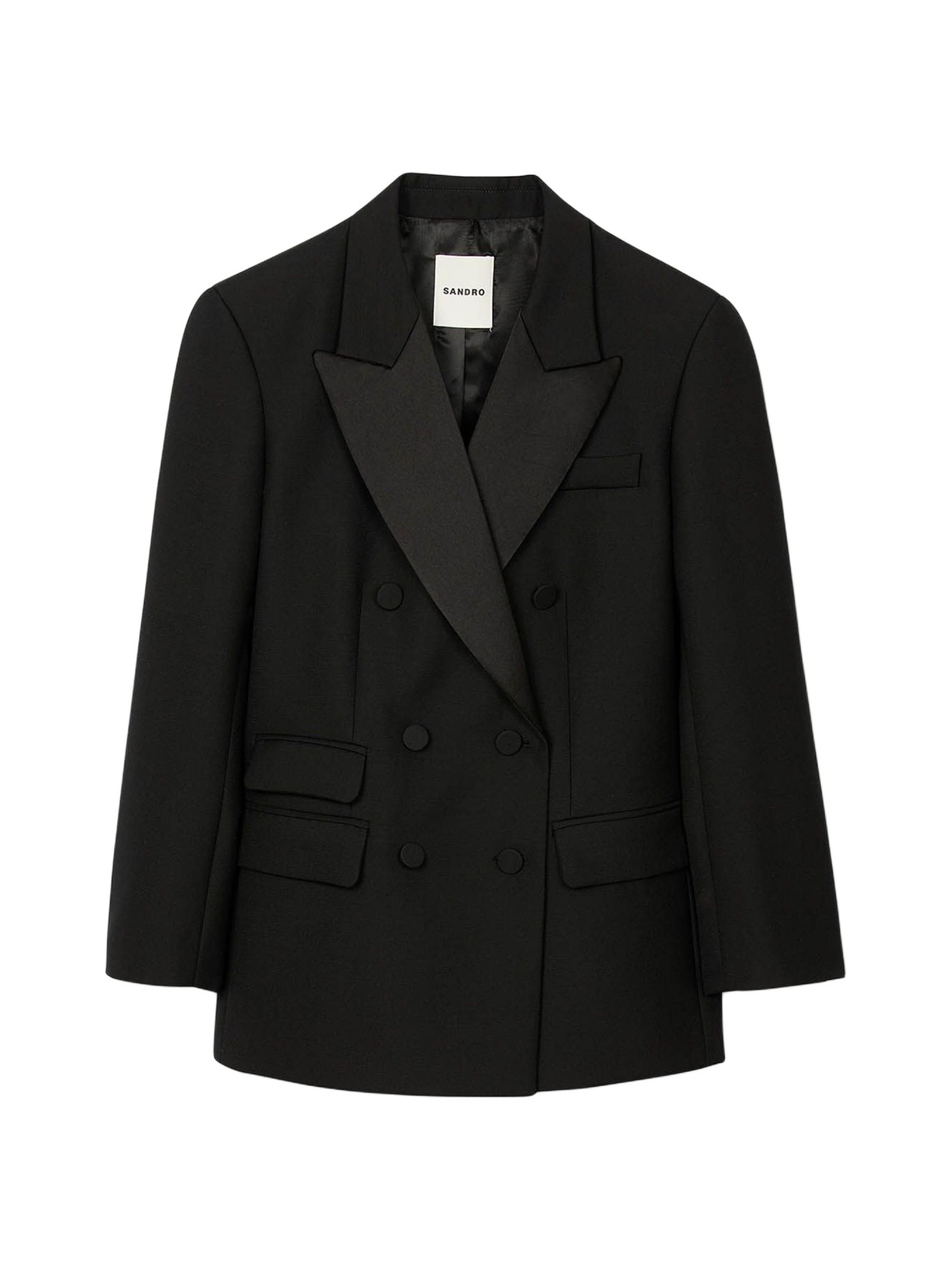 Sandro Sienne Double Breasted Blazer | Saks Fifth Avenue