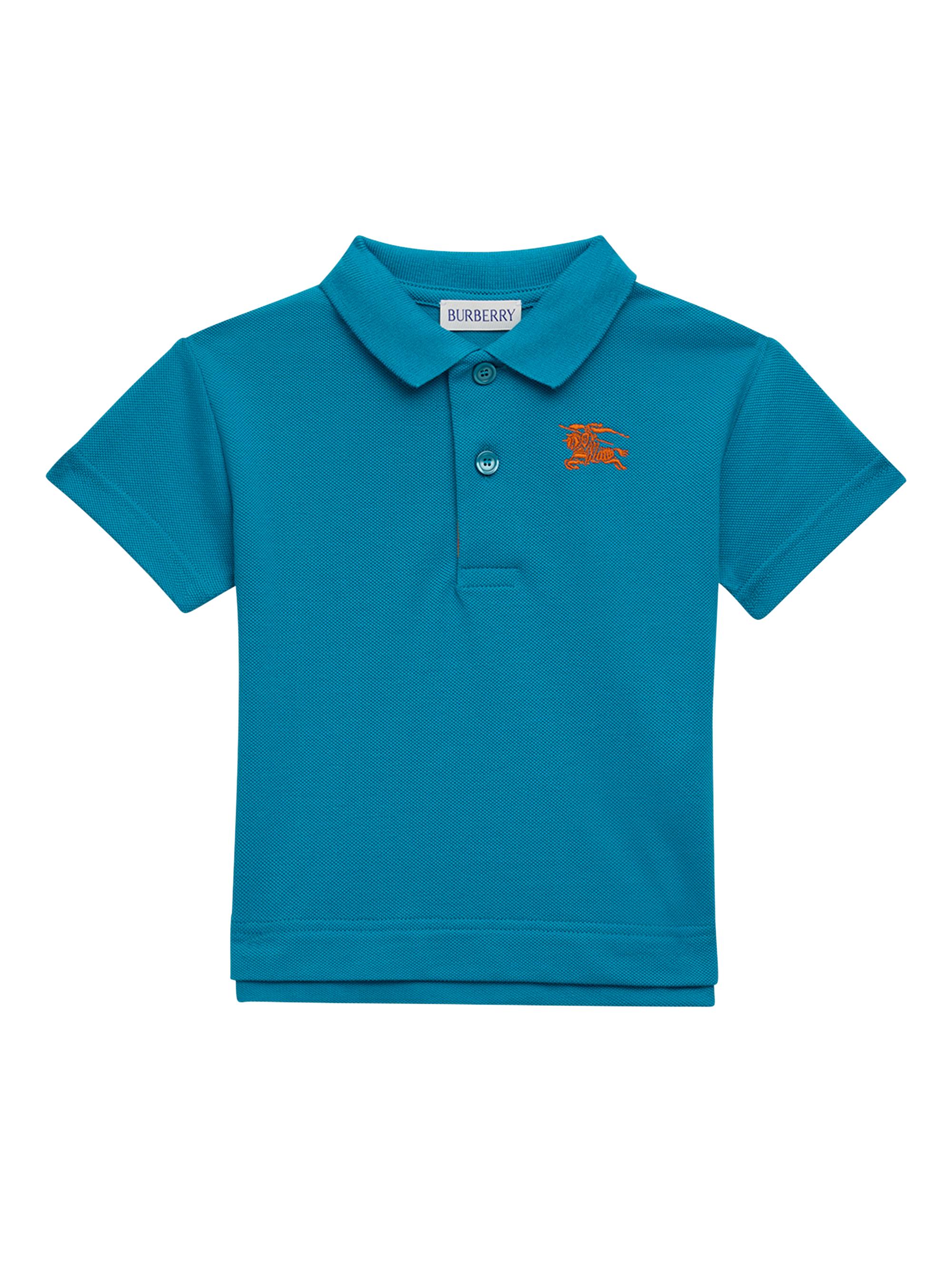 Burberry Baby's & Little Boy's EKD Polo Shirt - Blue 18 Months