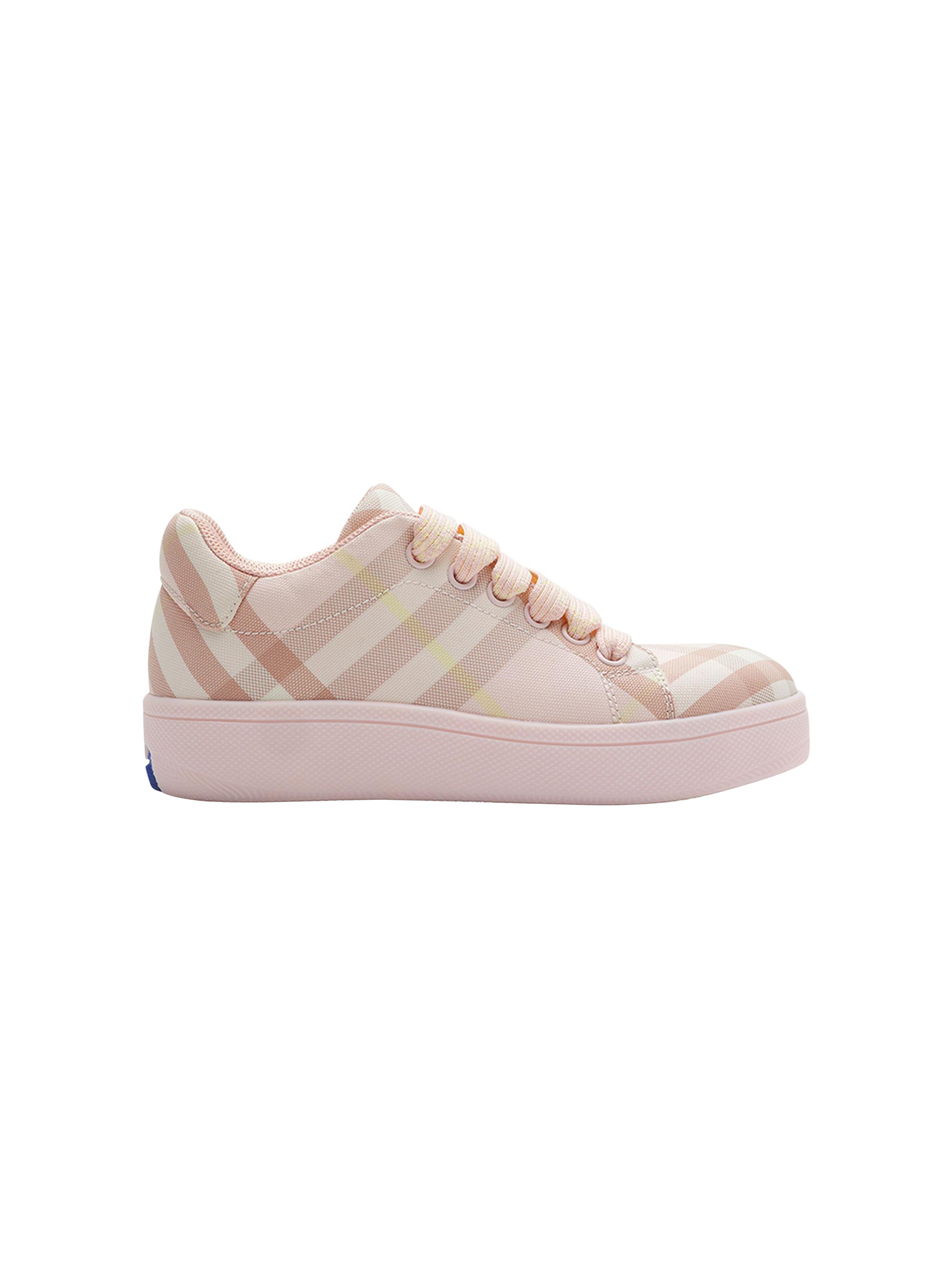Burberry Little Girl's & Girl's Cambridge Check Sneakers | Saks