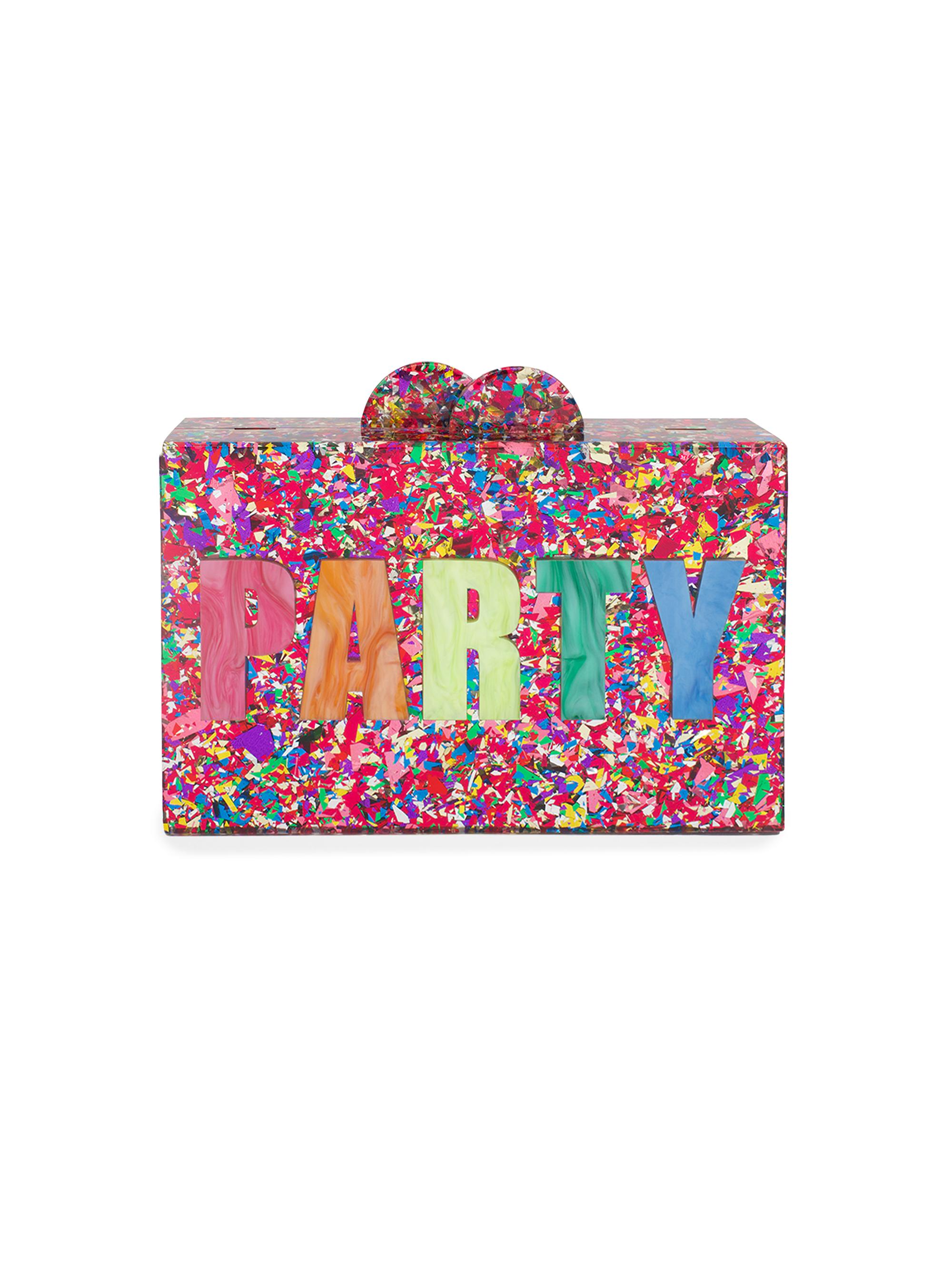 Bari Lynn Girl's Confetti Clutch