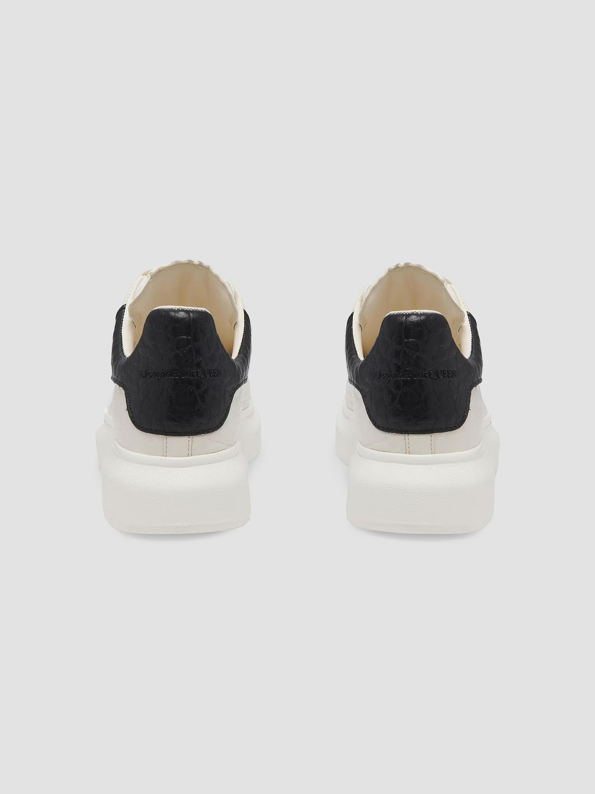 まっくいん McQueen Grainy Leather Oversized Sneakers | Saks Fifth Avenue