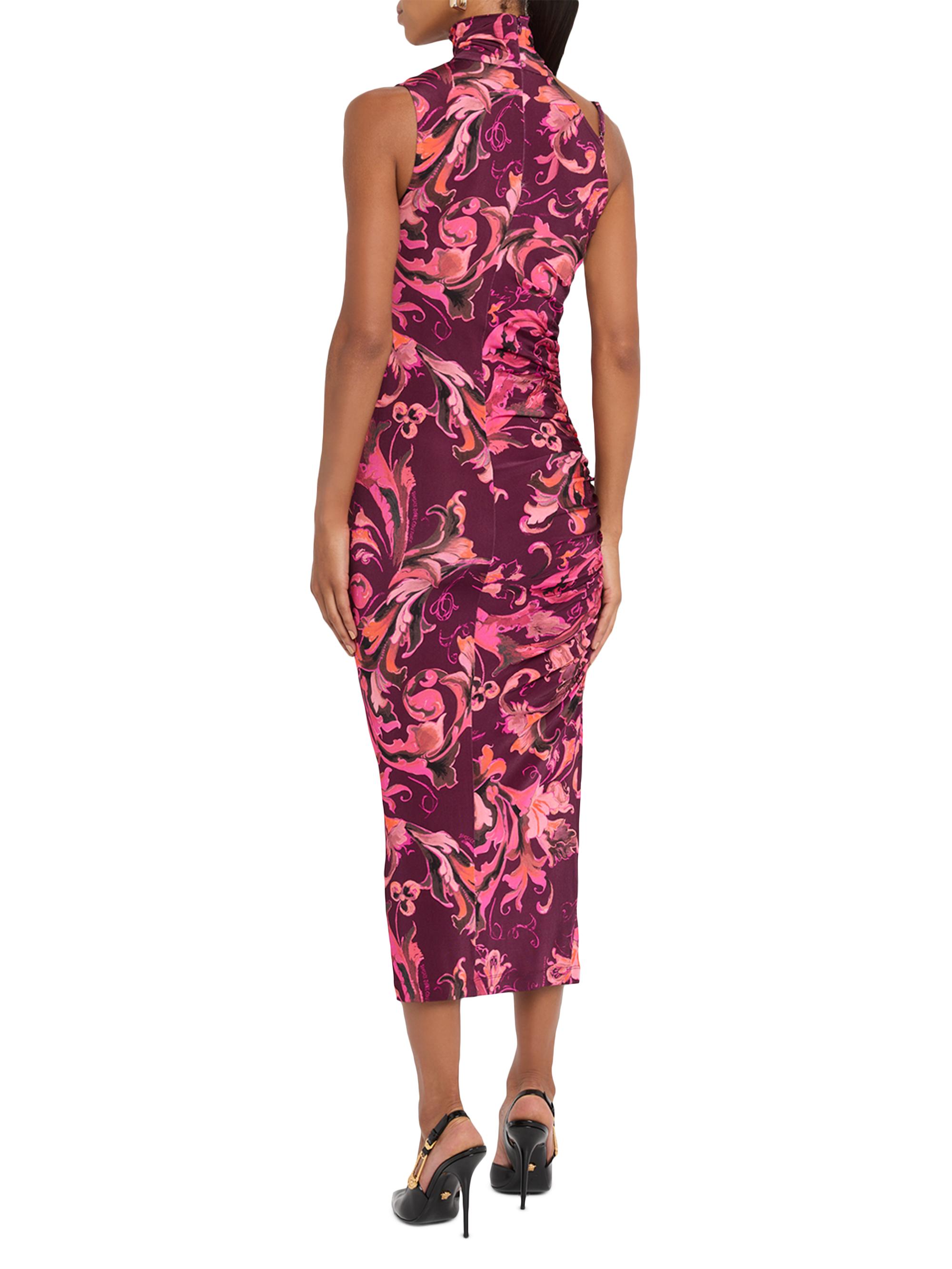 Versace Jeans Couture Porcelain Barocco Jersey Dress | Saks Fifth