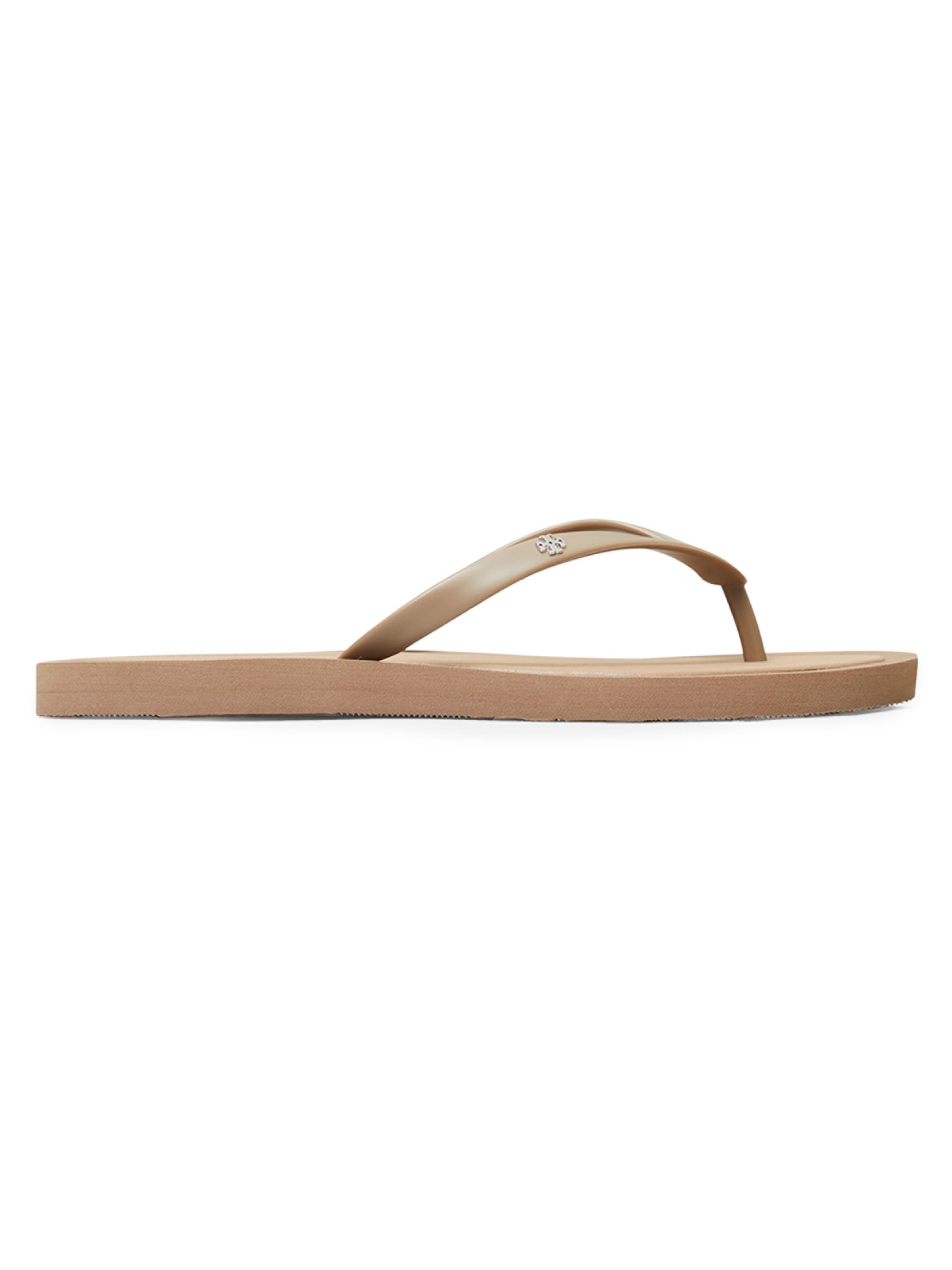 Tory Burch Women's Kira Logo Flip-Flops - Tan