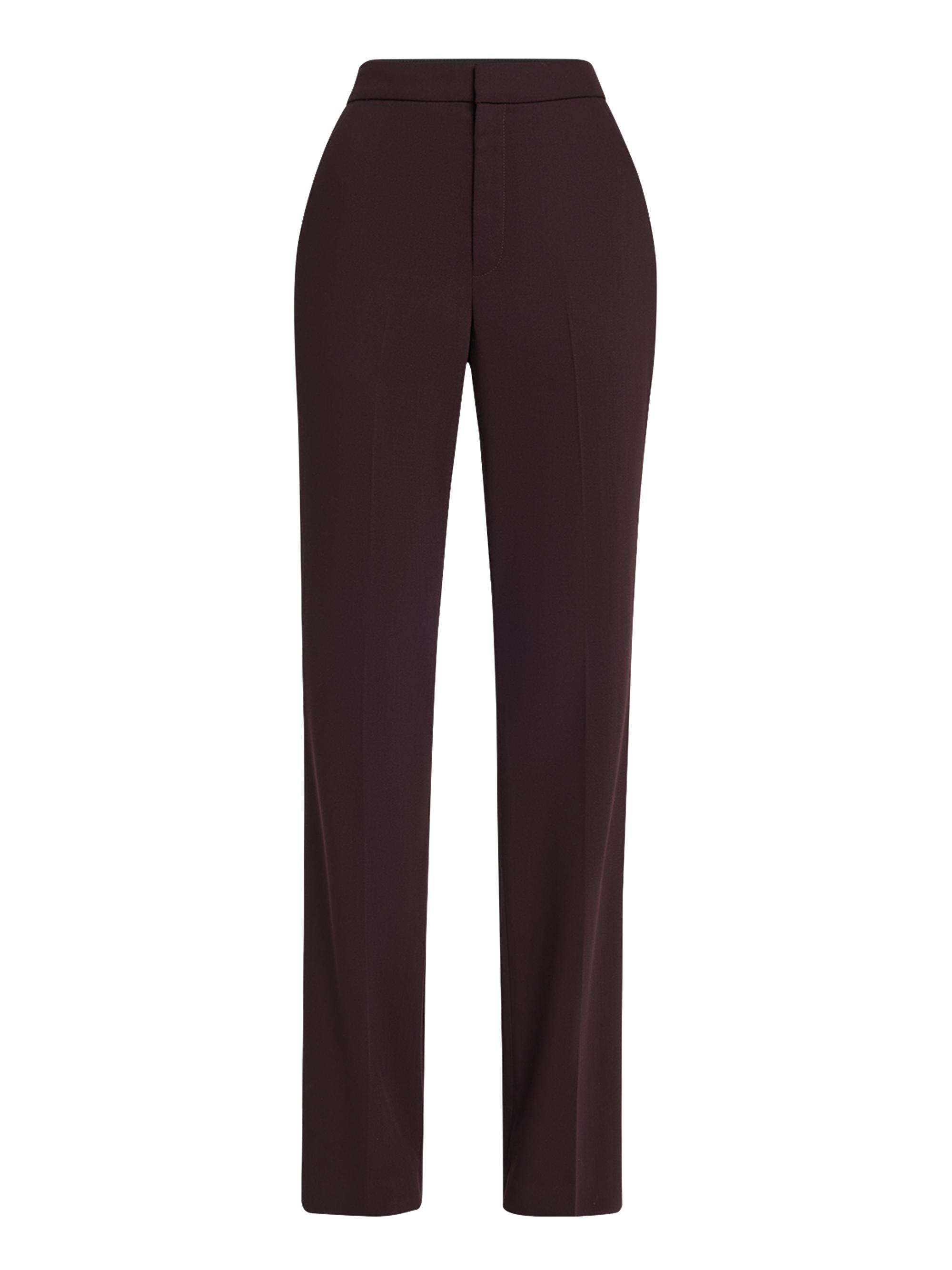 A.L.C. Women's Sophie Wool Gabardine Flare Pants - Plum