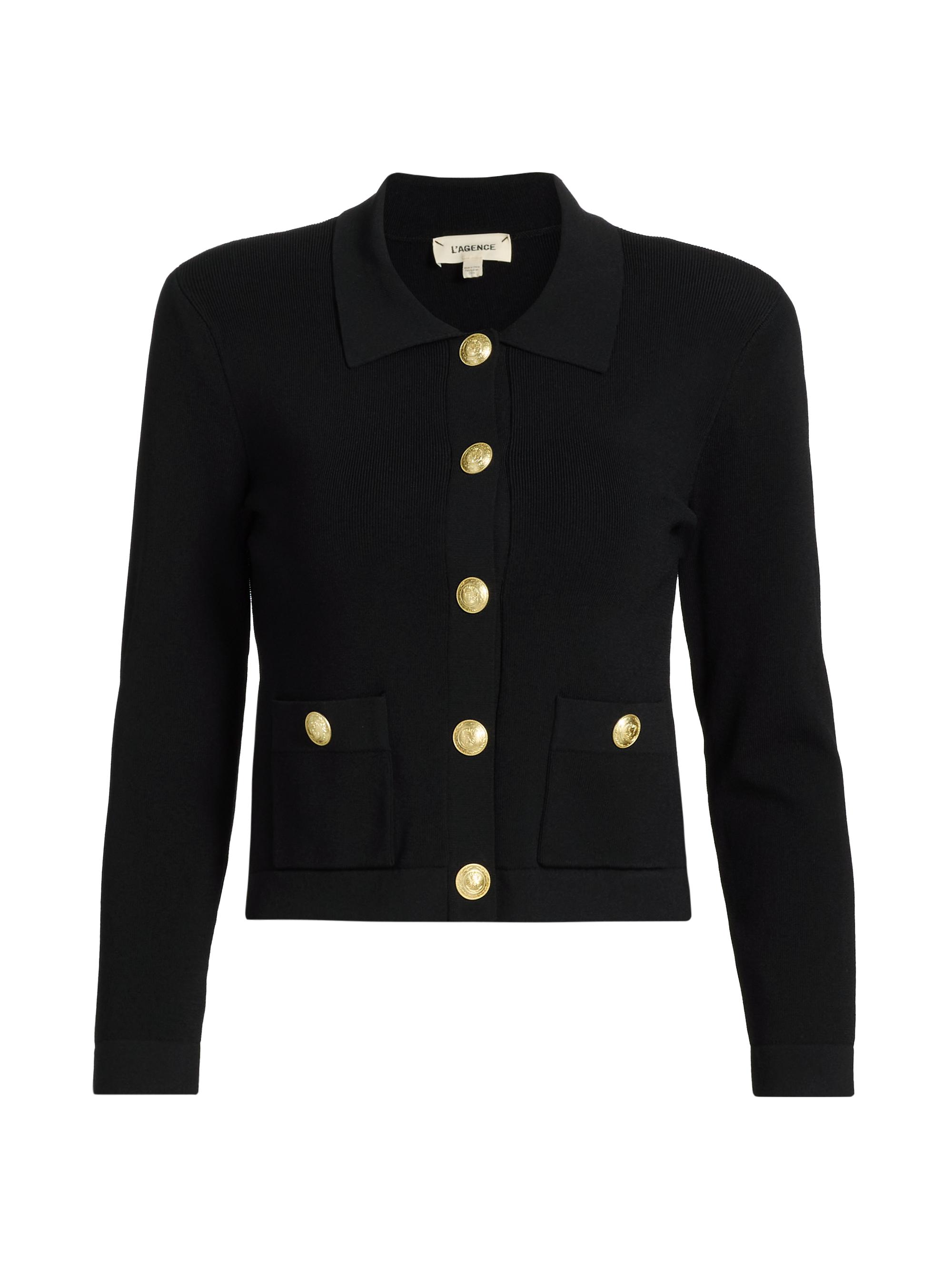 【新品未使用タグ付】 ORGUE／gold button knit 【Sax】 Generation Love Margaret Rib-Knit Turtleneck Sweater | Saks Fifth