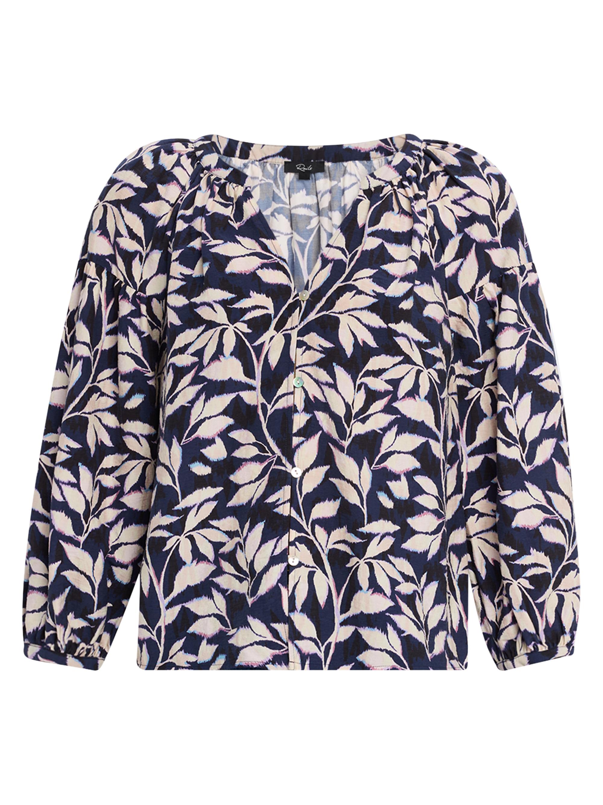 Rails Women's Vasia Printed Button-Front Blouse - Blue Print