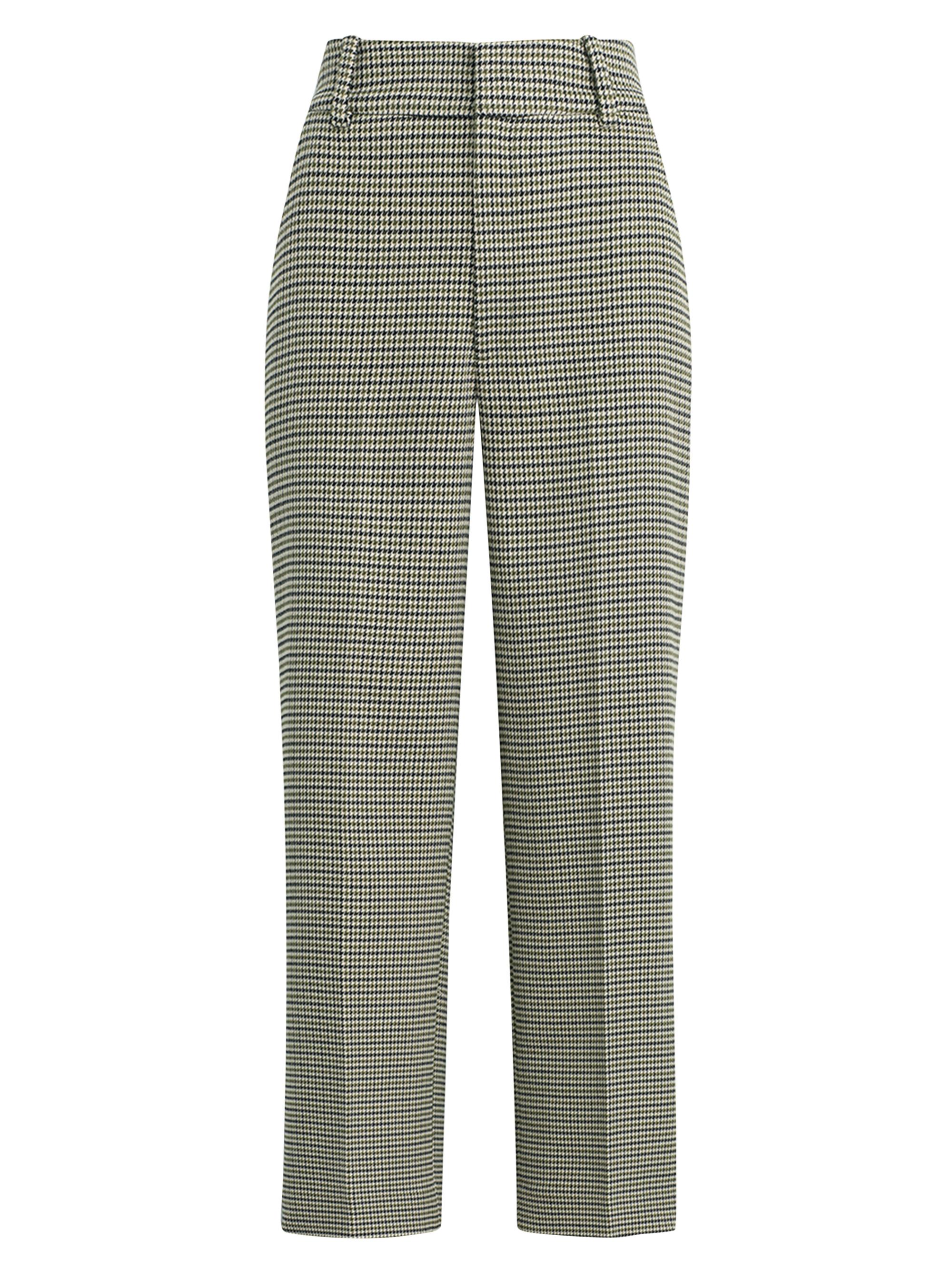 Mother The Maven Pleated Plaid Pants | Saks Fifth Avenue