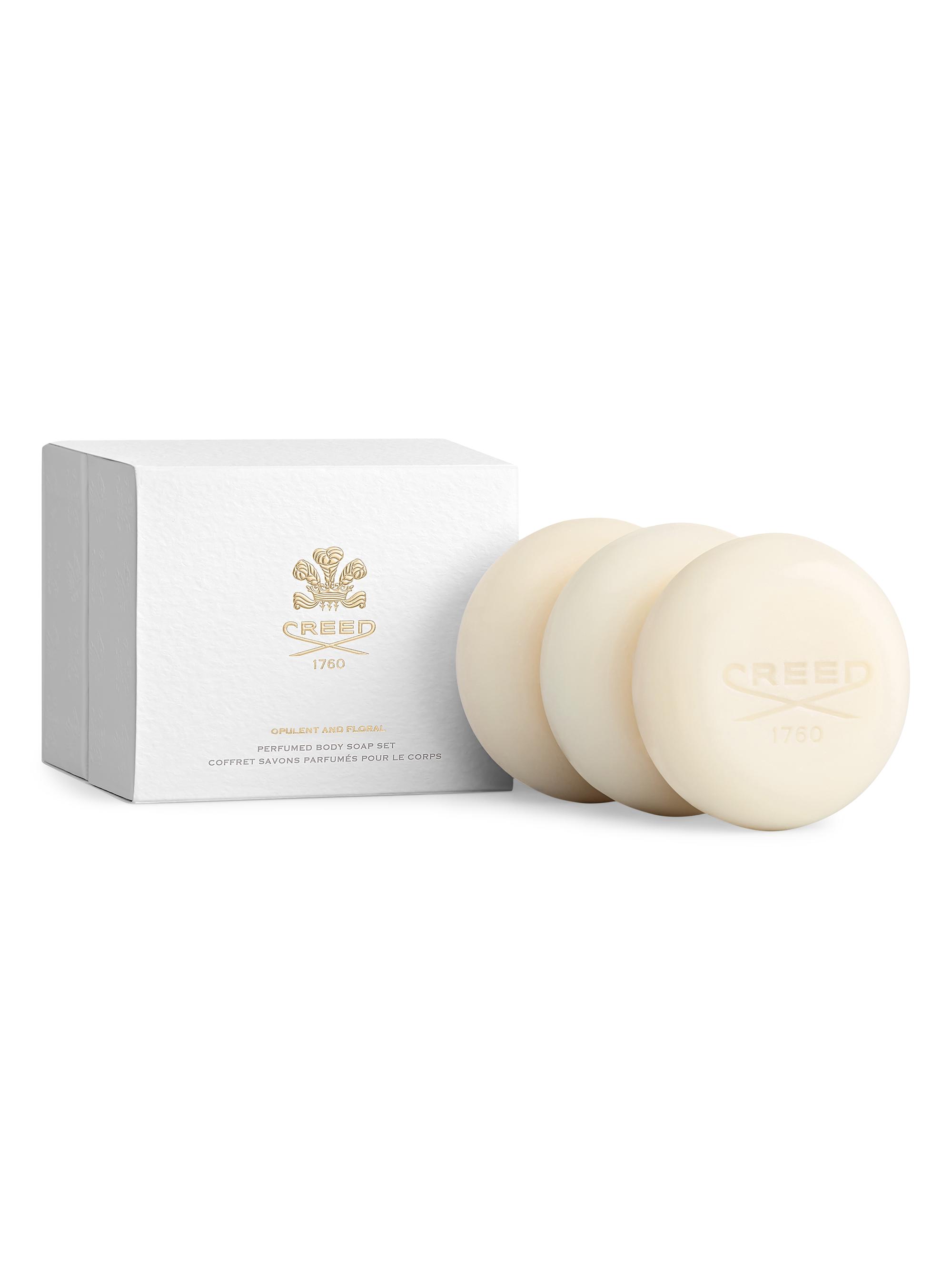 Creed Women's Opulent & Floral 3-Piece Perfumed Body Soap Set
