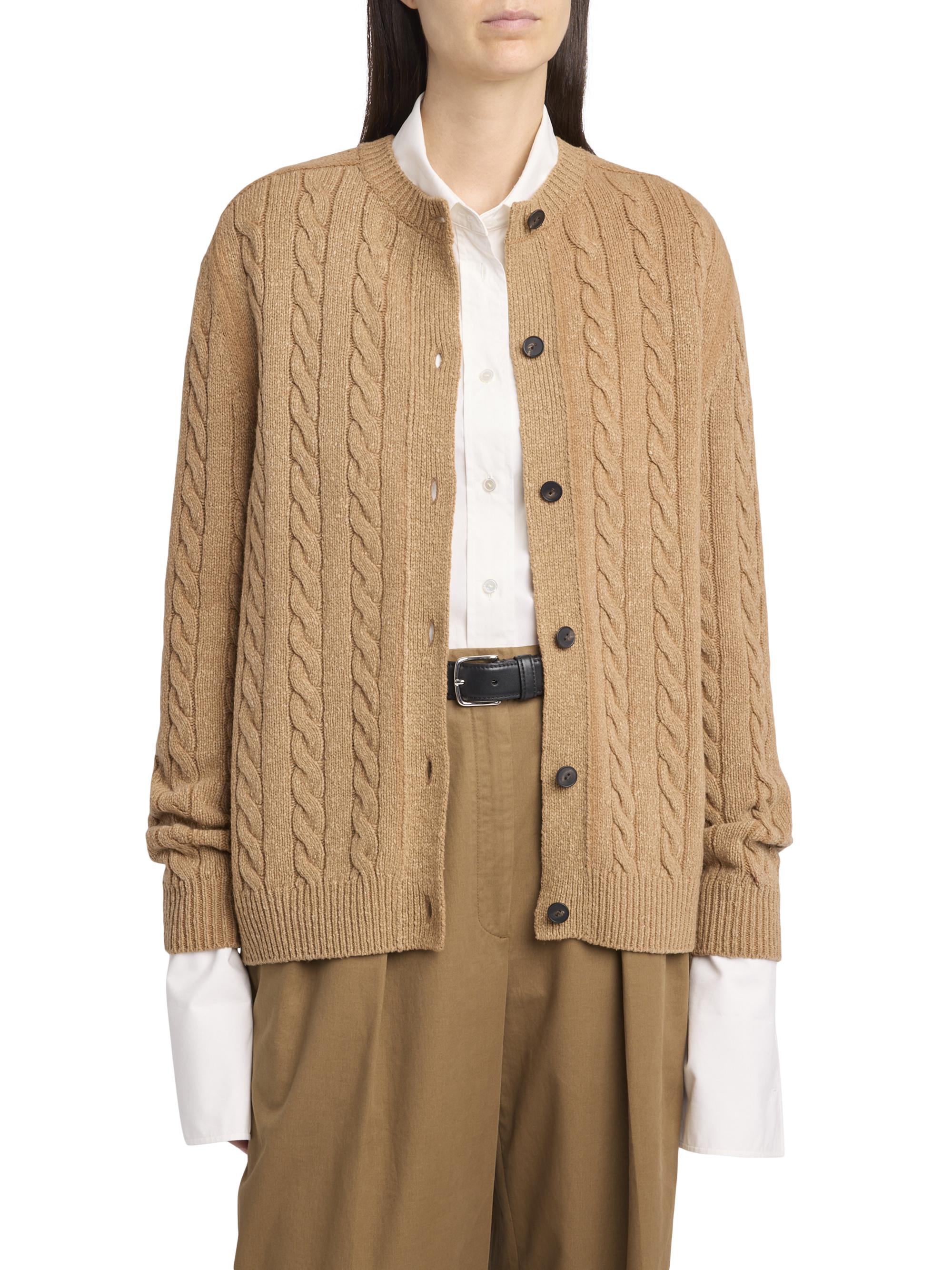 A ROW Lightweight Button-Down Cardigan For Women - Long Sleeve Knit Sweater For Spring & Summer - View #7