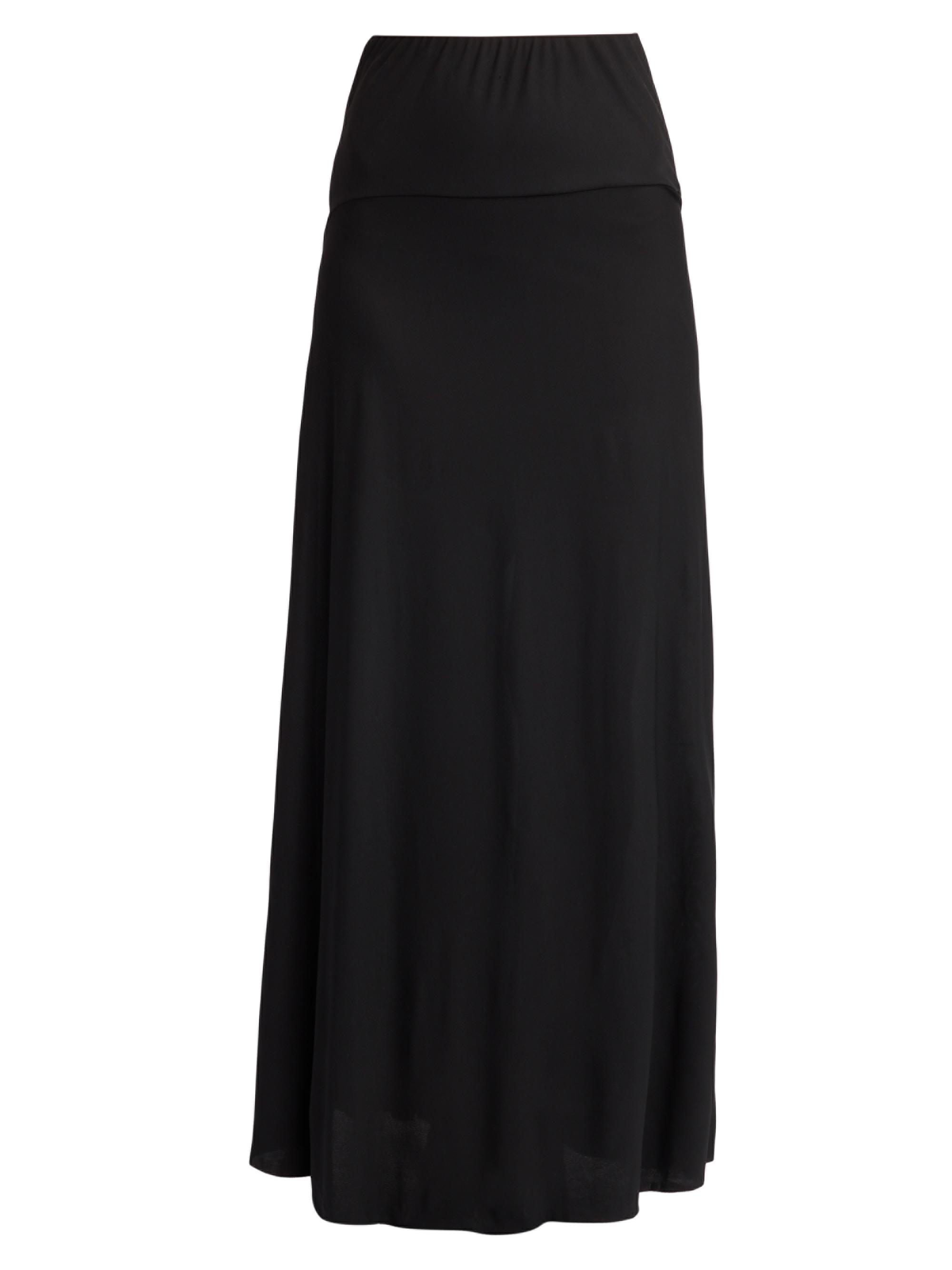 The Row Women's Mirla Drop-Waist Maxi Skirt - Black