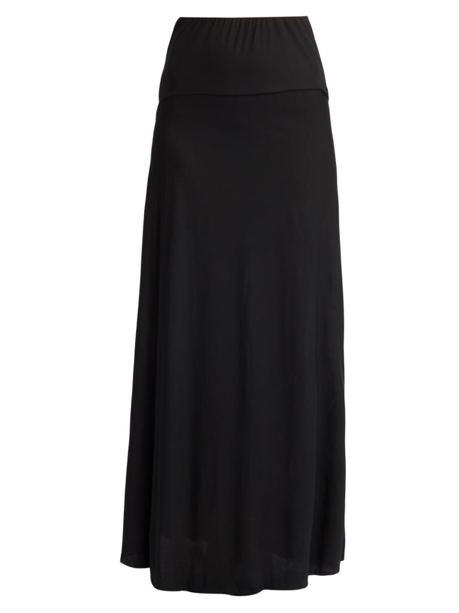 The Row Women's Mirla Drop-waist Maxi Skirt In Black